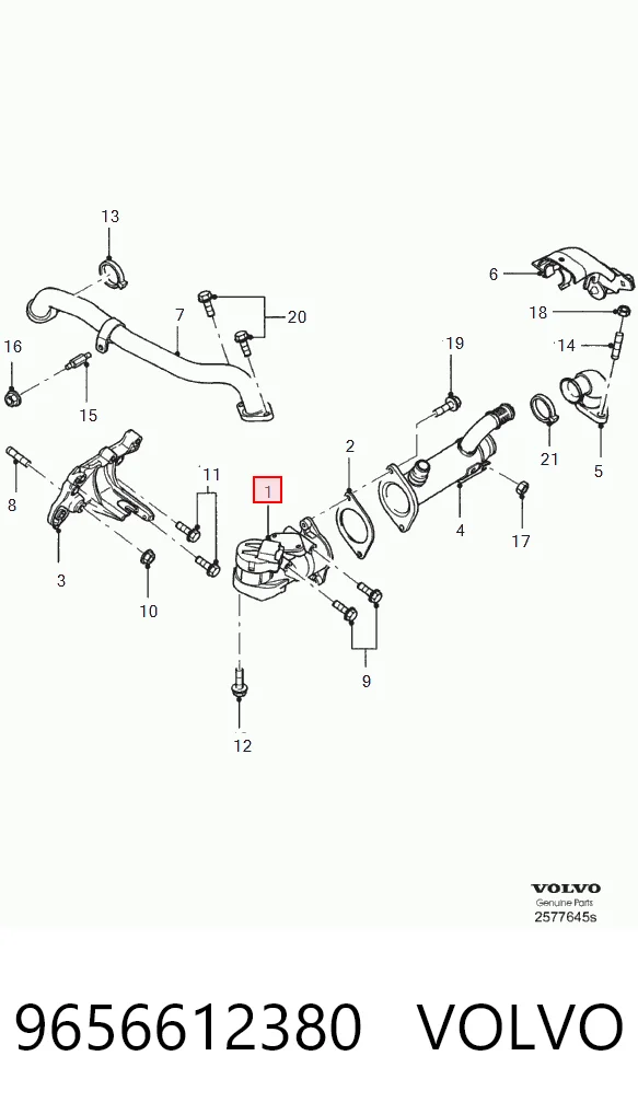 Ford Focus II EGR vanası