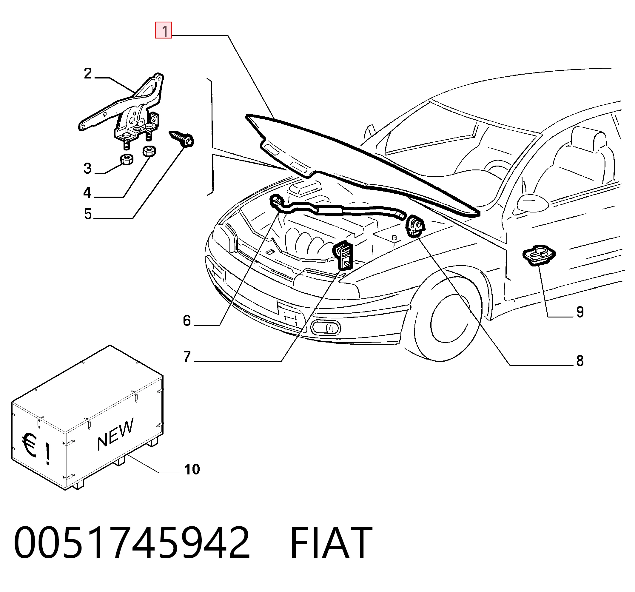 Fiat Marea  Motor kaputu