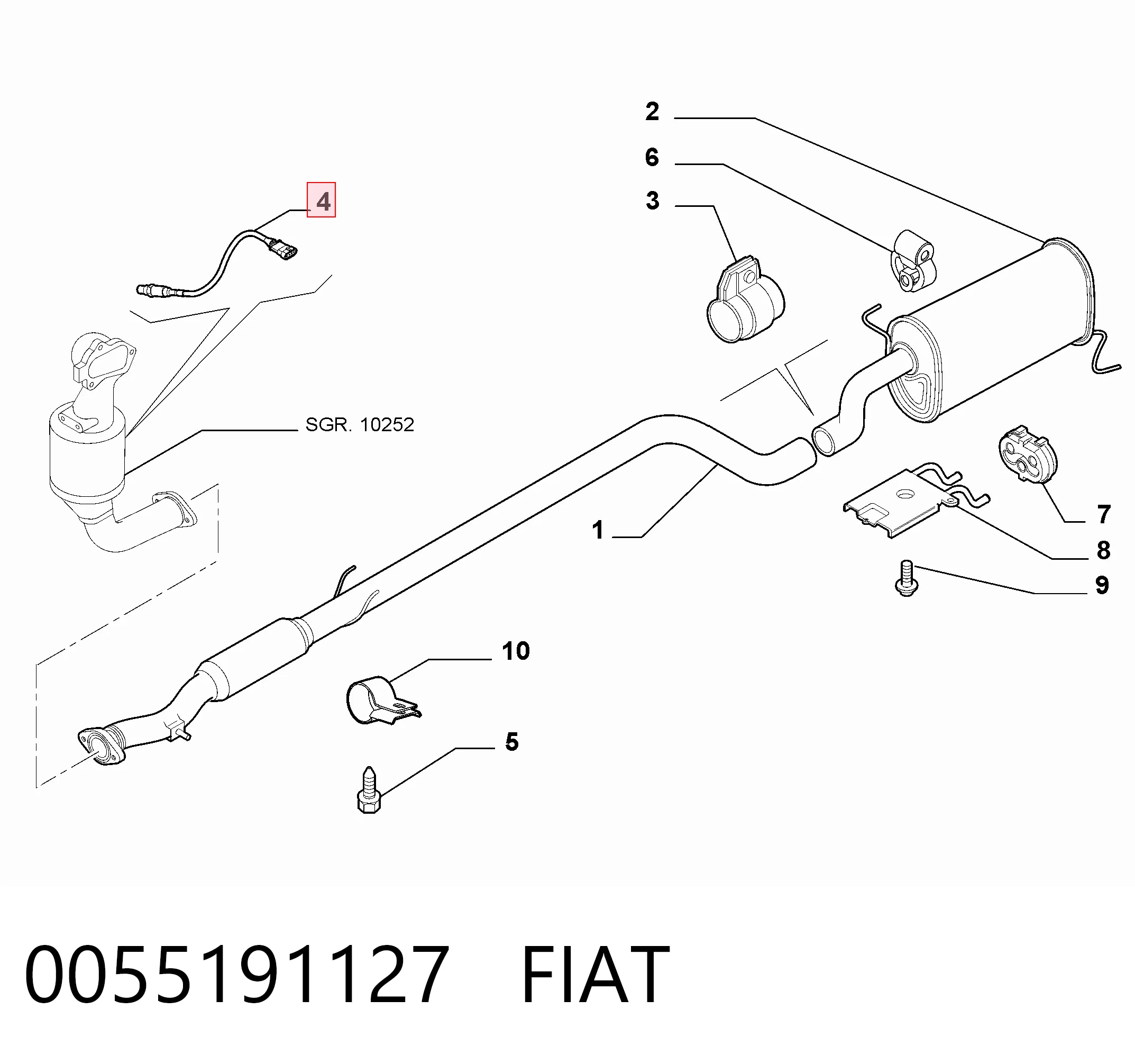 Fiat Doblo I Lambda sensörü Türkiye fiyatı