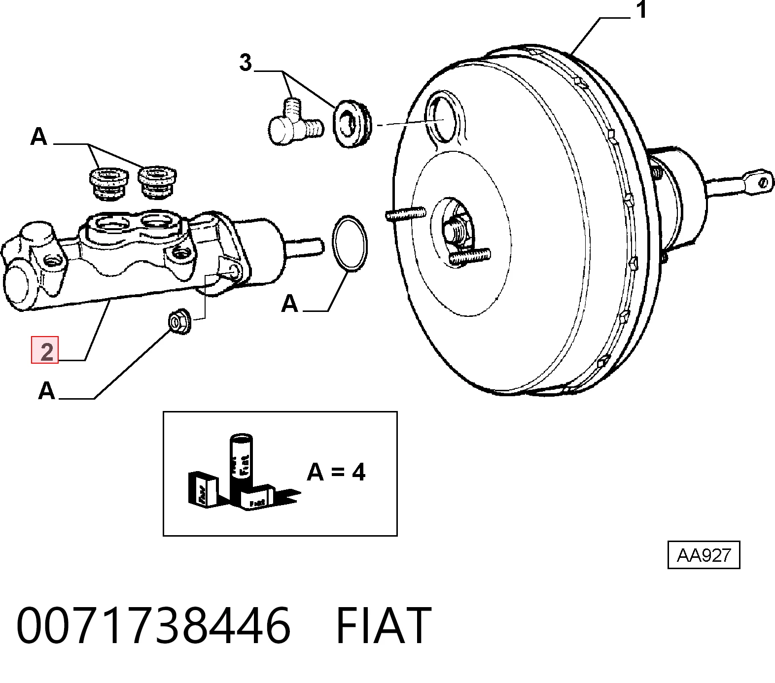 Fiat Palio  Ana fren merkezi Türkiye fiyatı