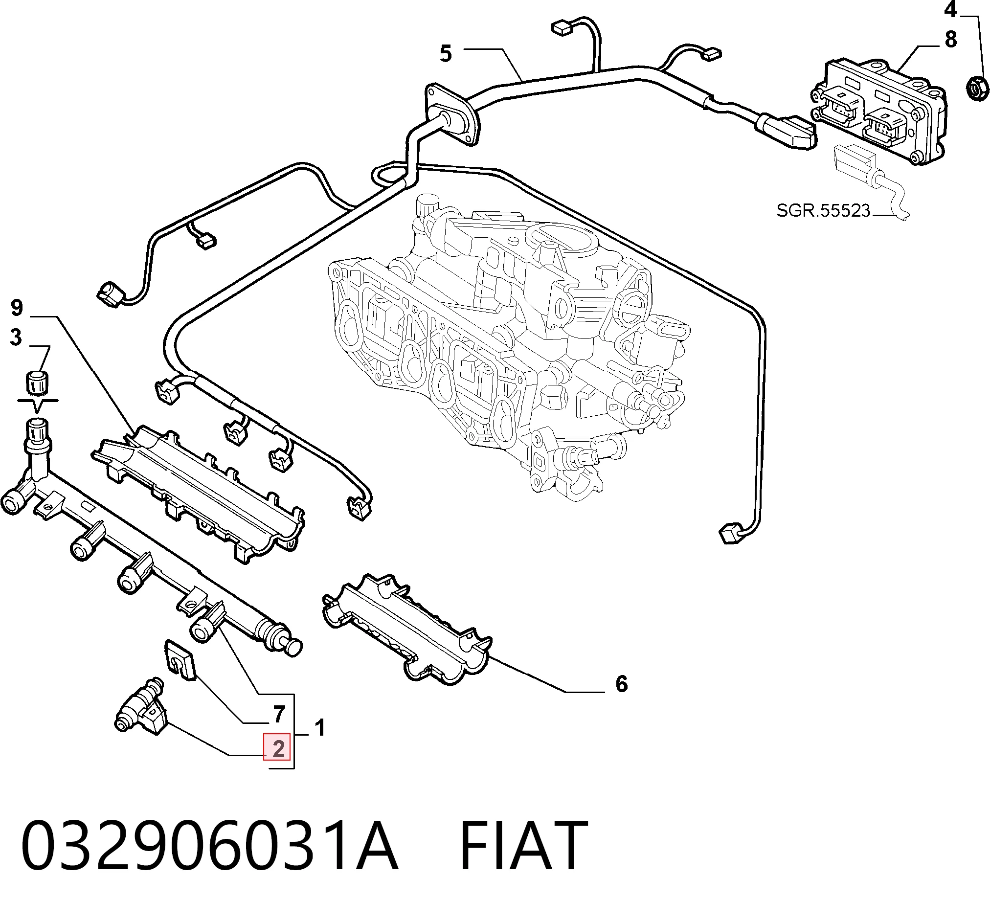 Fiat Palio Enjektör