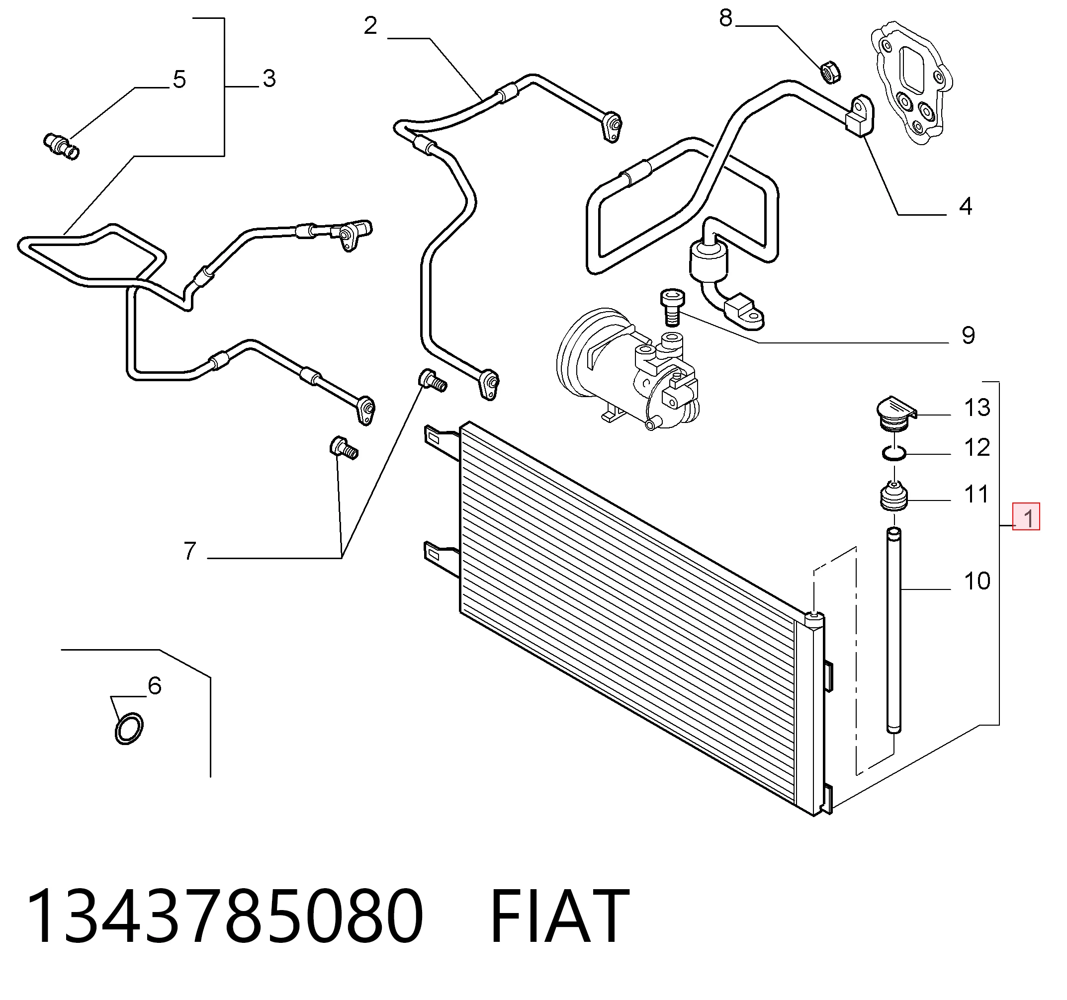 Ducato III Klima kondenseri