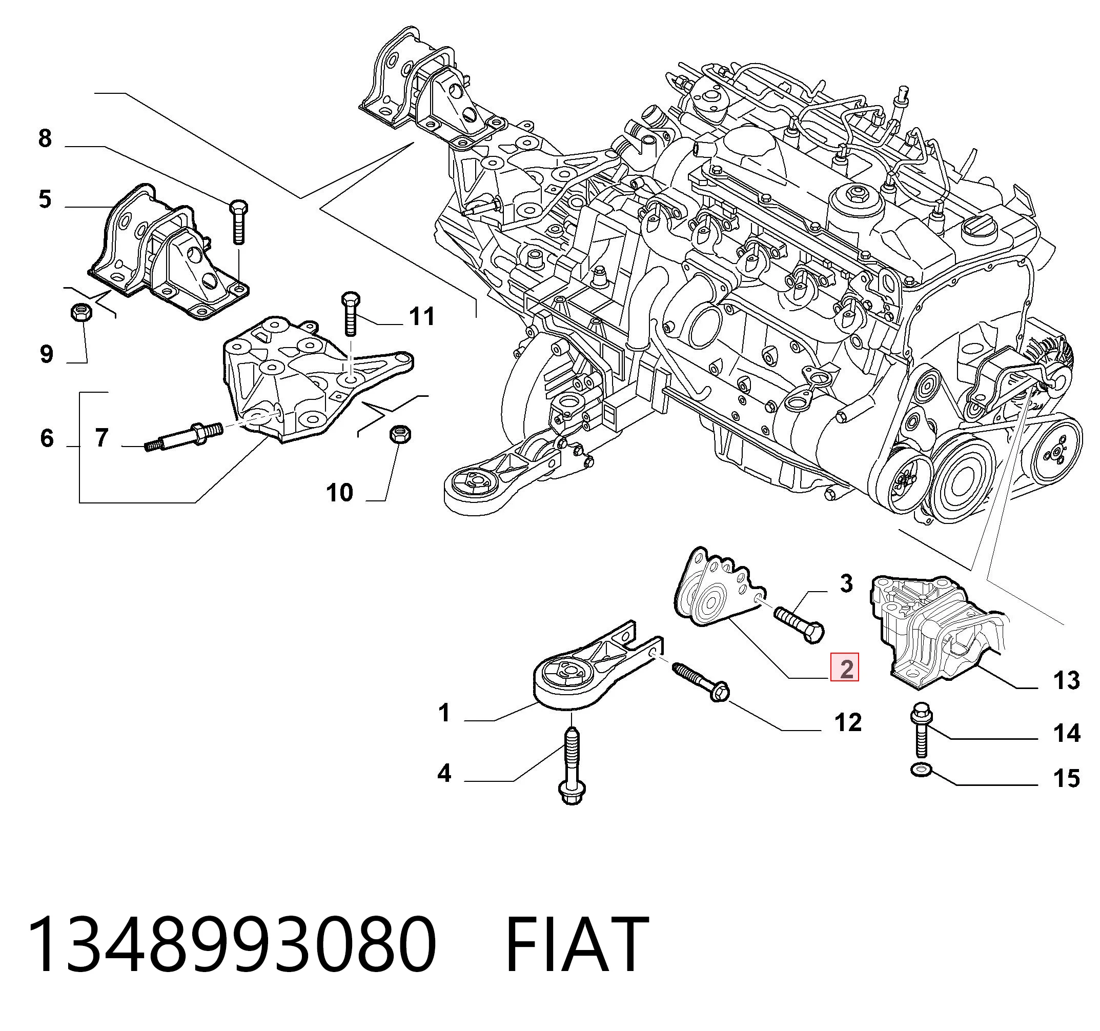 Ducato III Arka motor kulağı