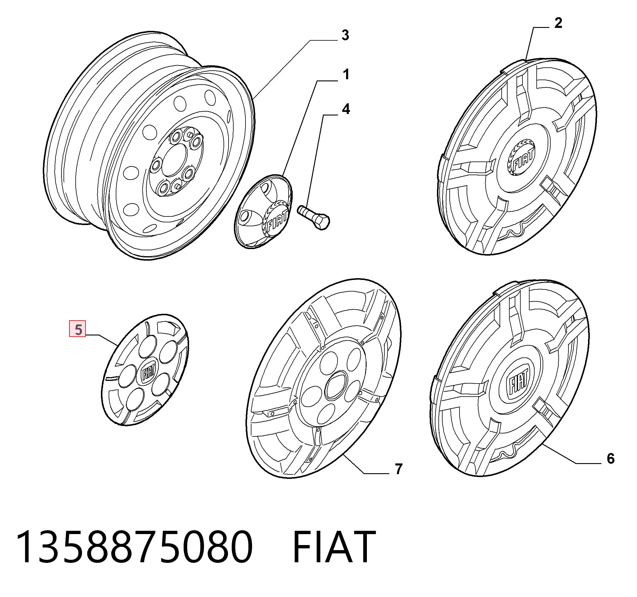 Fiat Ducato III Jant kapağı Türkiye fiyatı