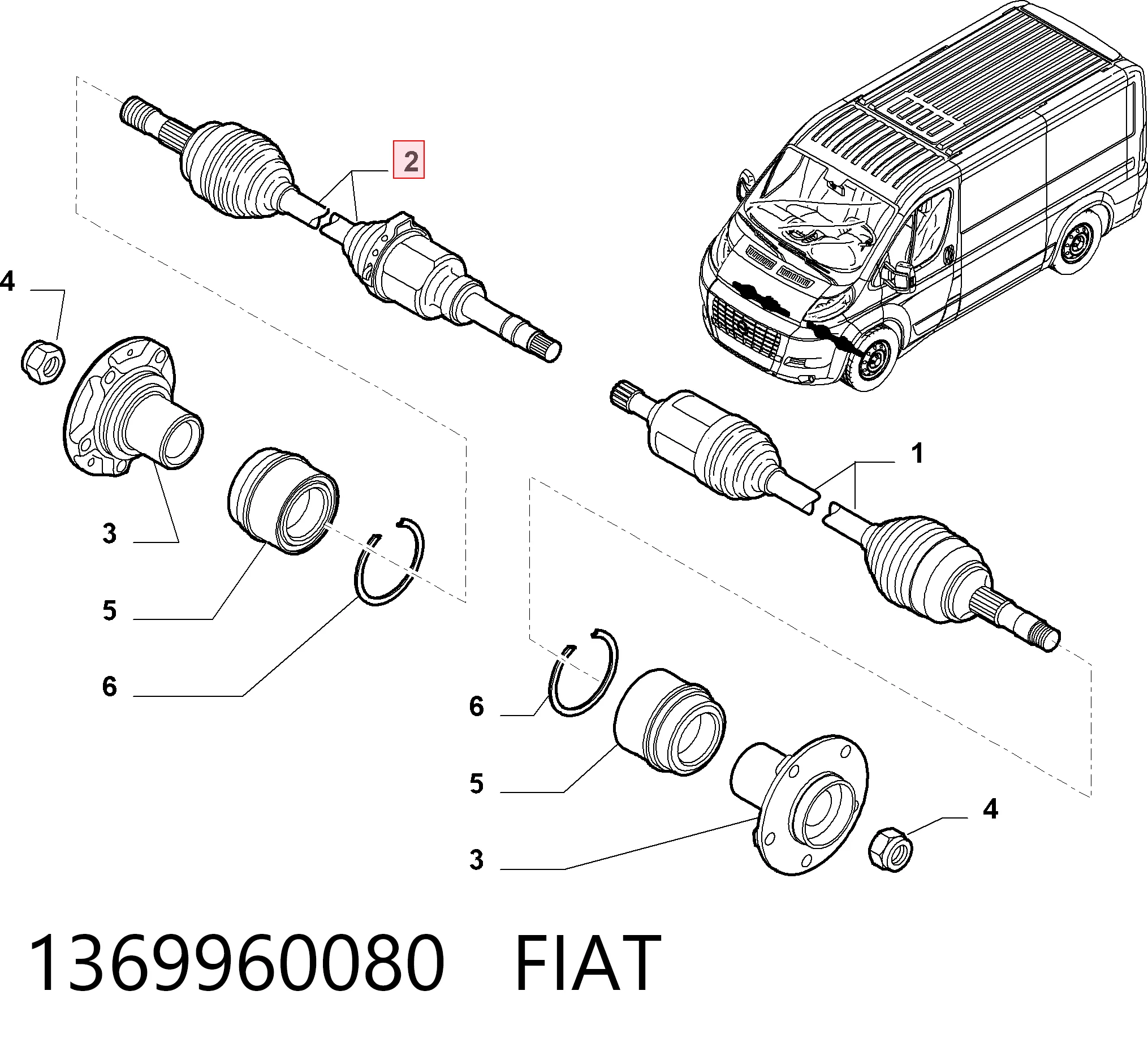 Ducato III Sağ aks