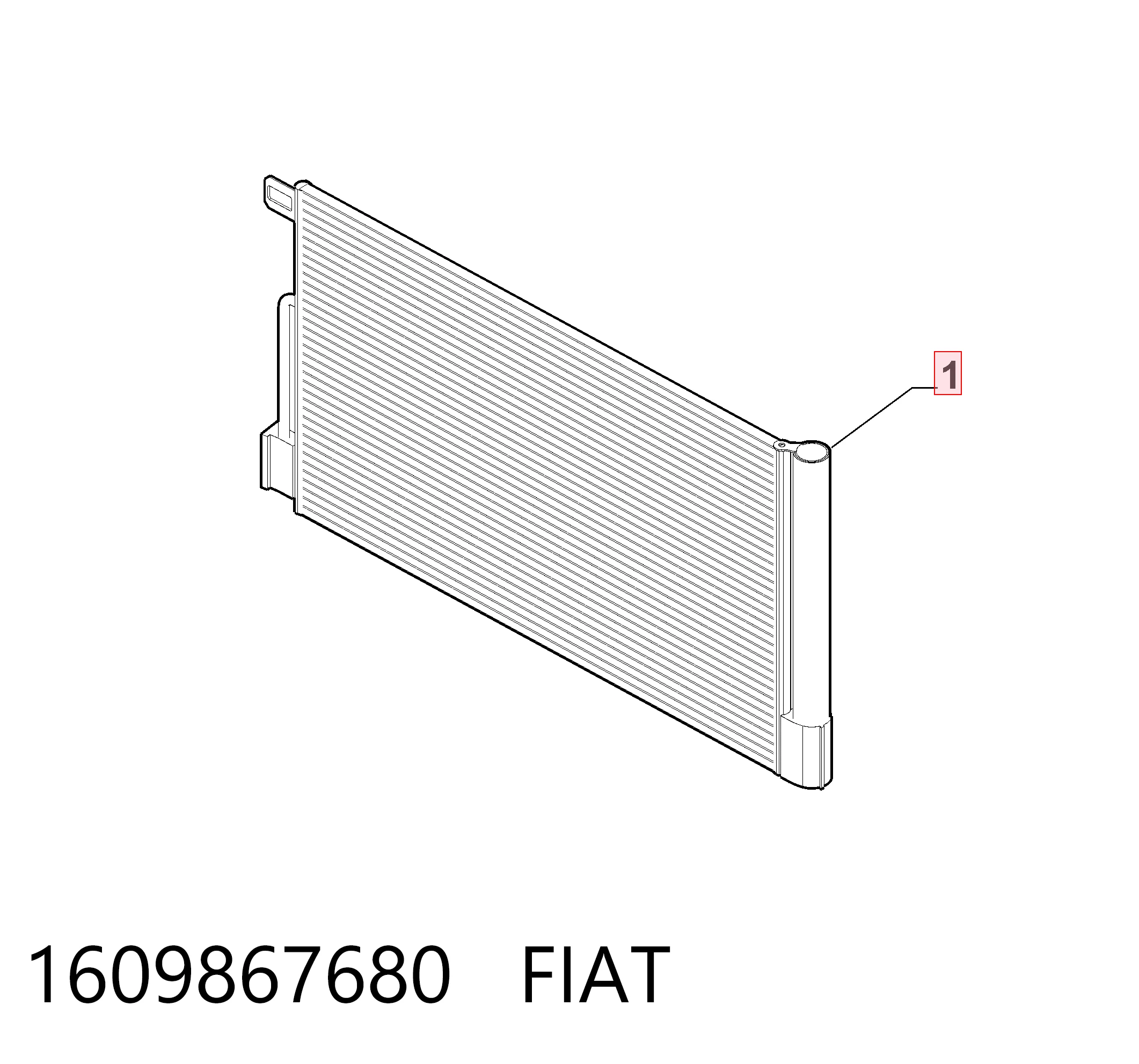 Corsa D Klima kondenseri