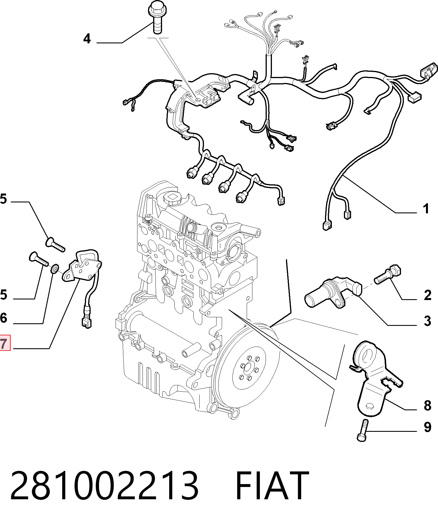 Fiat Marea Eksantrik sensörü