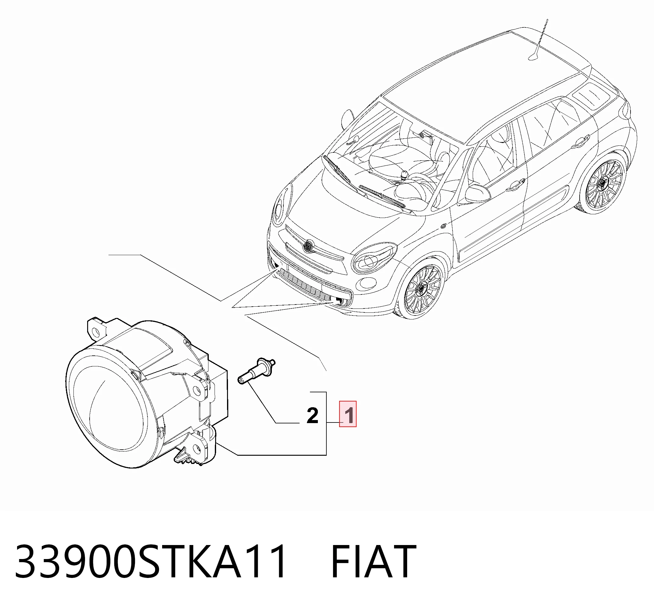 Fiat Punto GRAND Sis farı fiyatı
