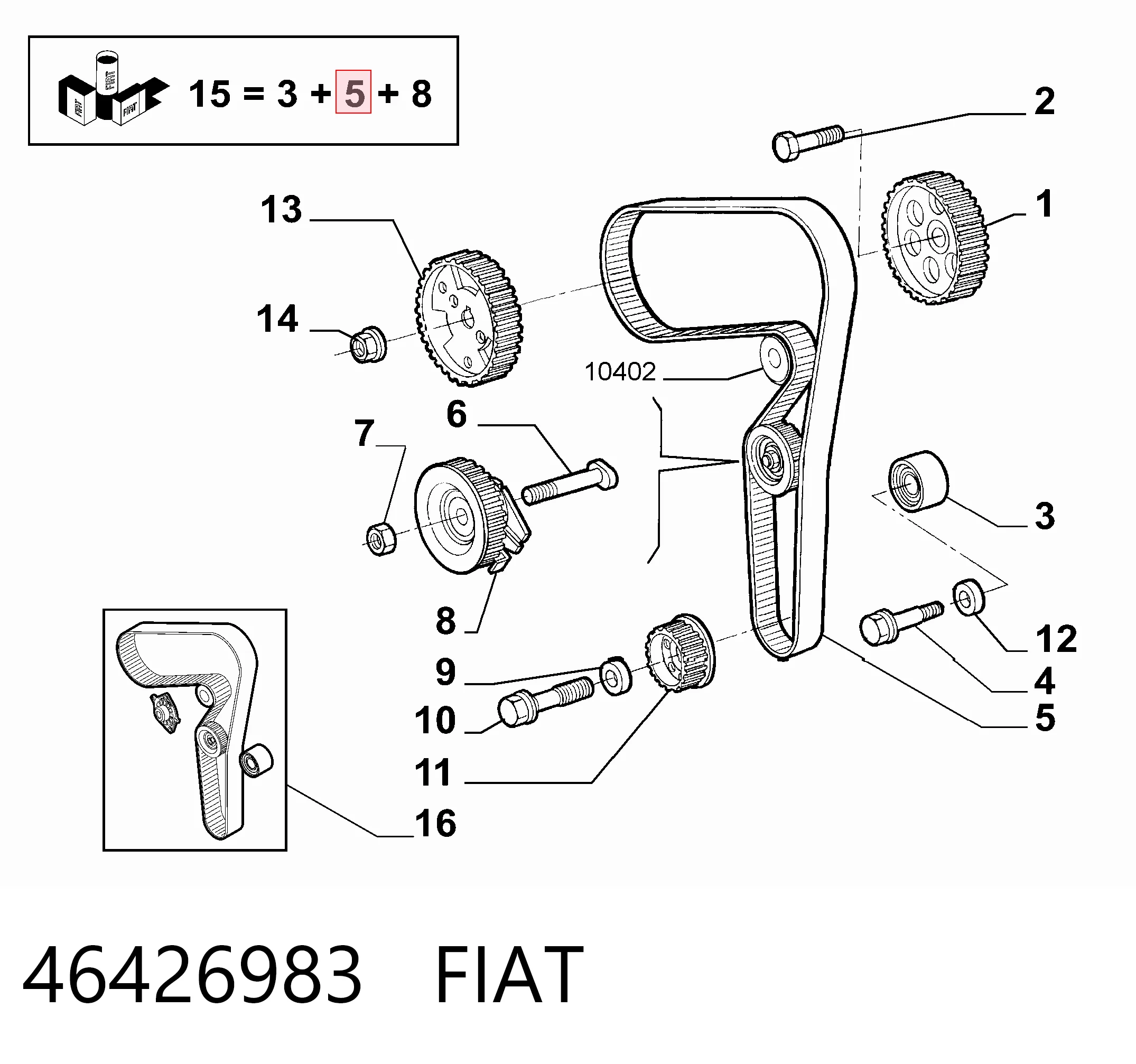 46426983 Fiat/Alfa/Lancia