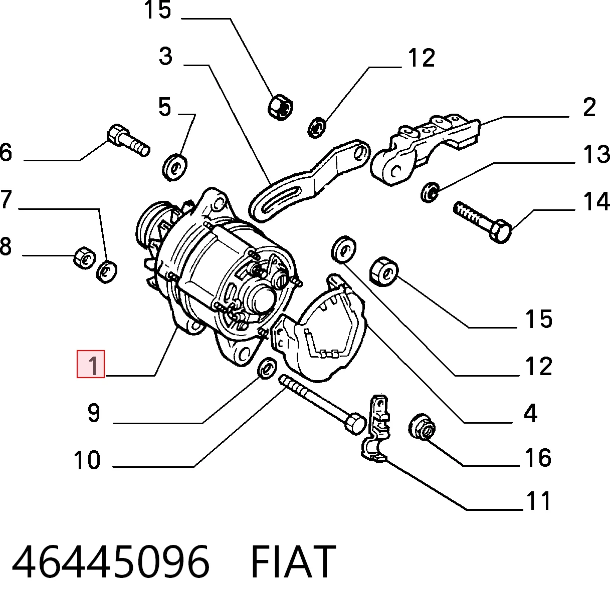 Fiat Tipo Alternatör