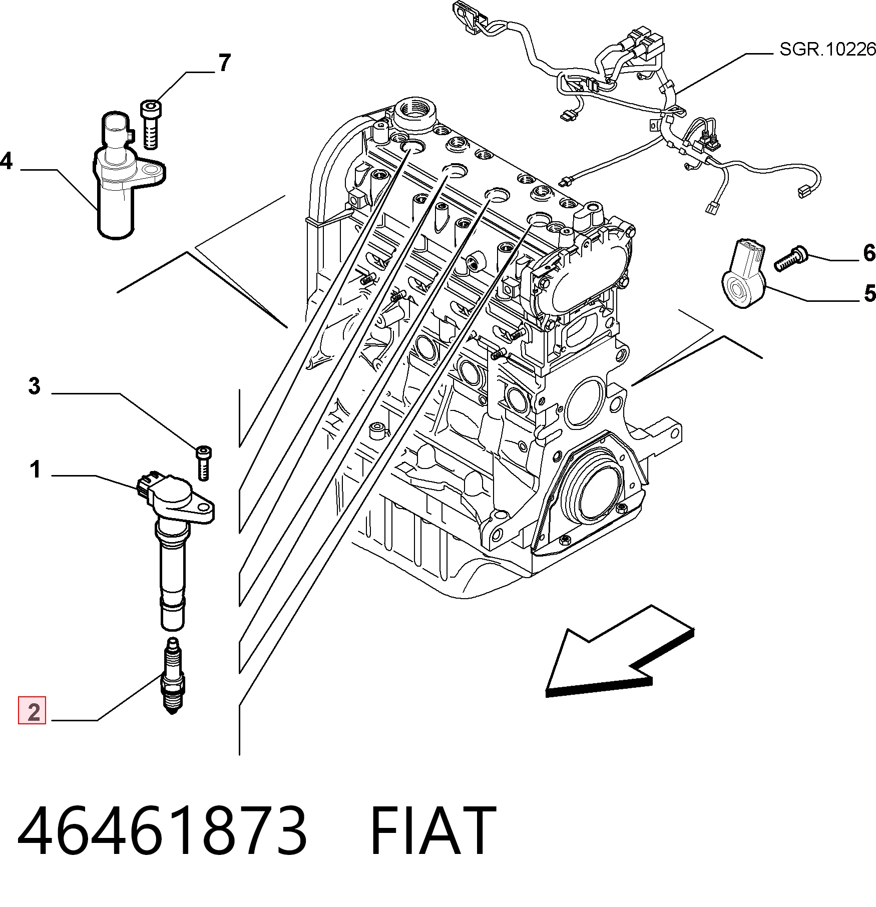 Fiat Punto  Buji takımı
