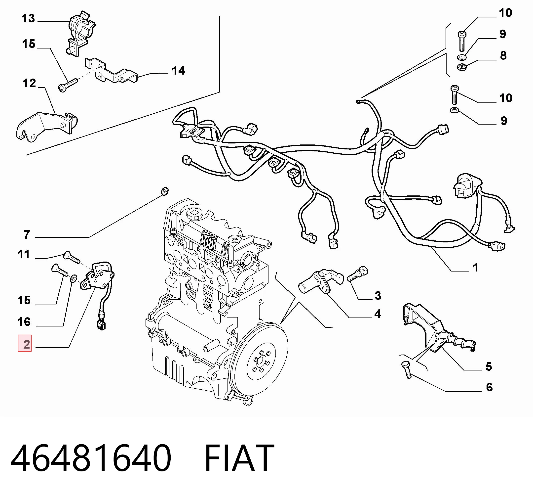 Fiat Marea  Eksantrik sensörü Türkiye fiyatı
