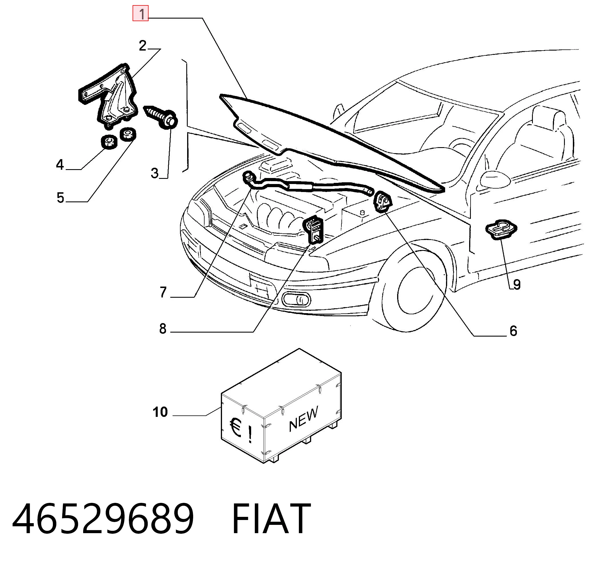 Fiat Marea  Kaput fiyatları