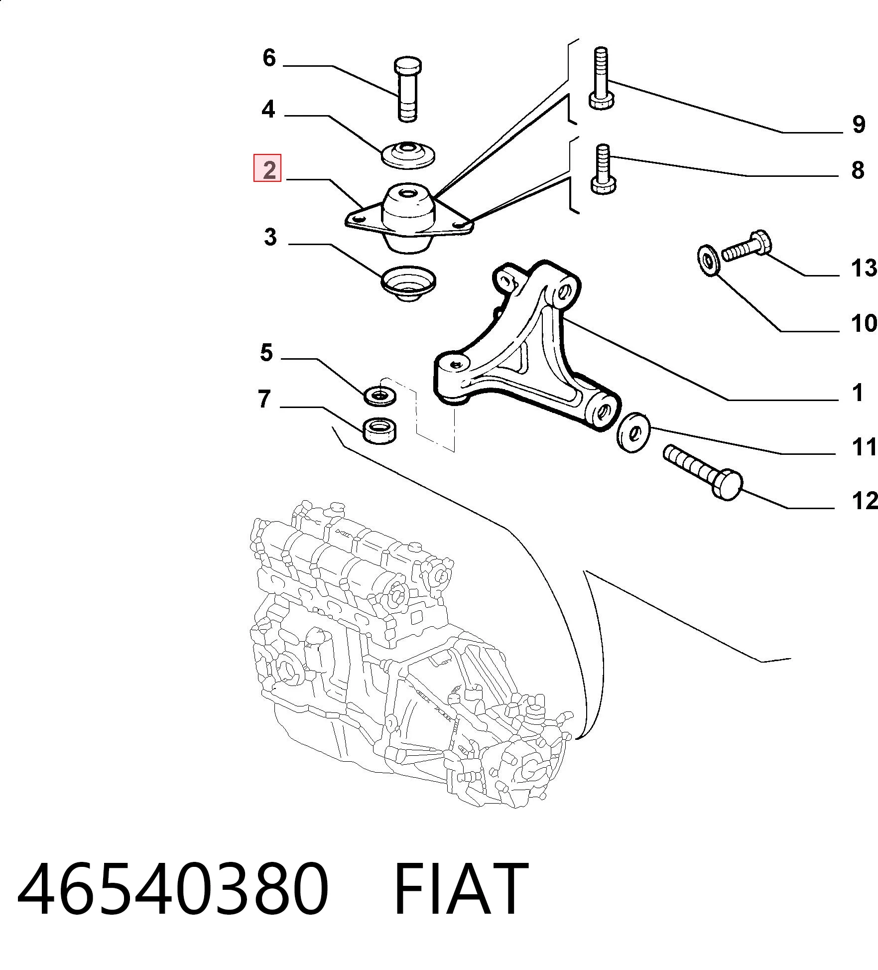 Palio  Sol Motor Kulağı