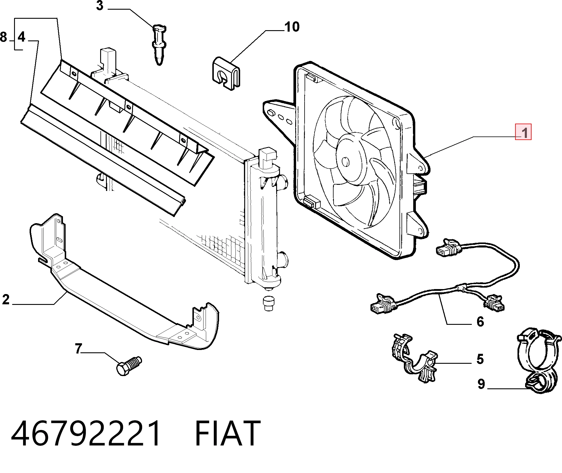 46792221 Fiat/Alfa/Lancia