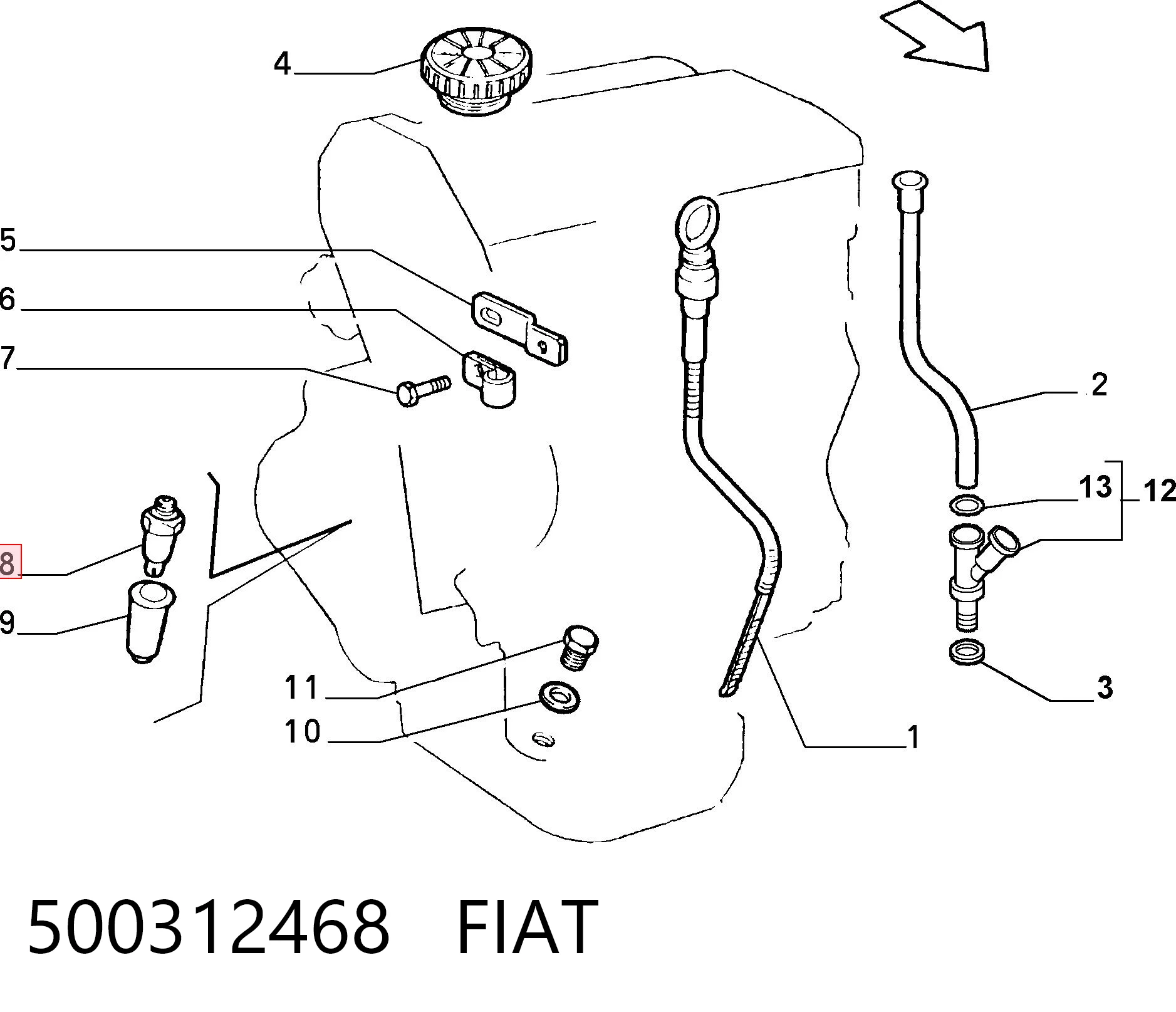 500312468 Fiat/Alfa/Lancia