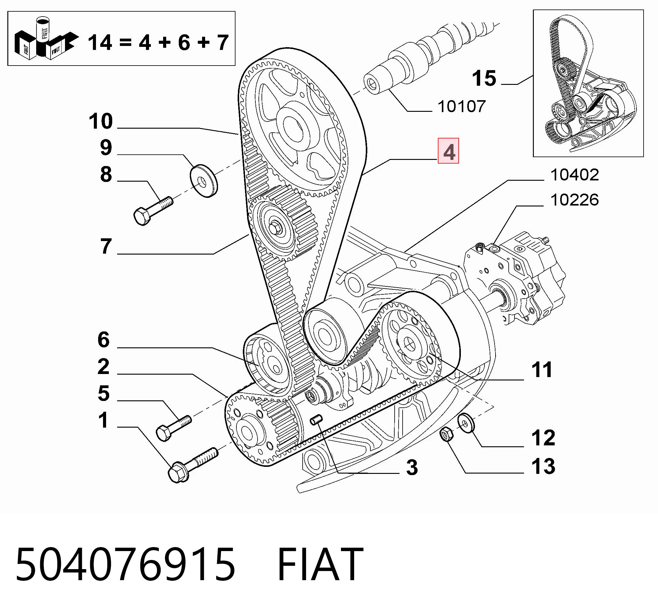 Fiat Ducato III Triger kayışı