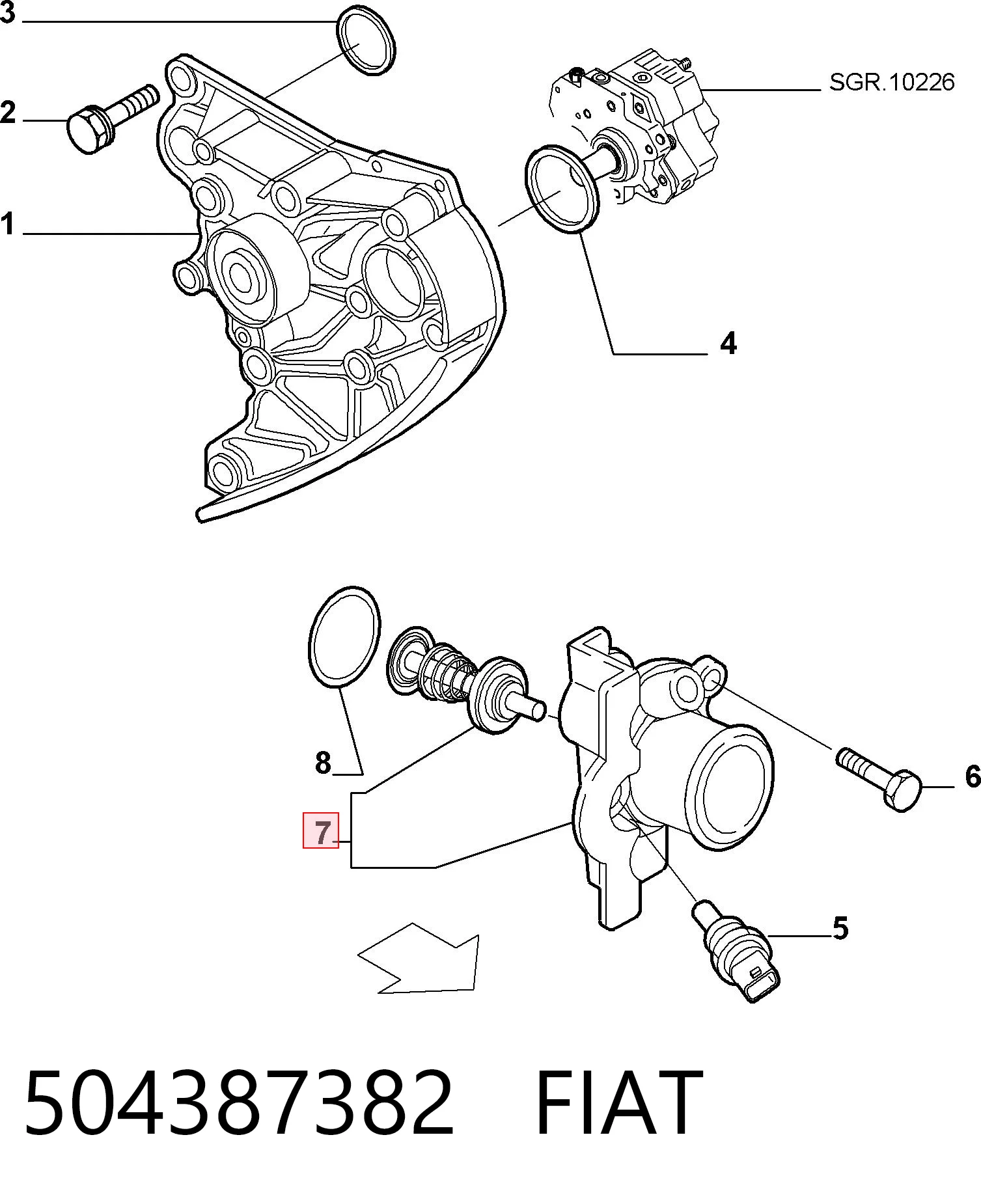 Fiat Ducato III Termostat yuvası Türkiye fiyatı