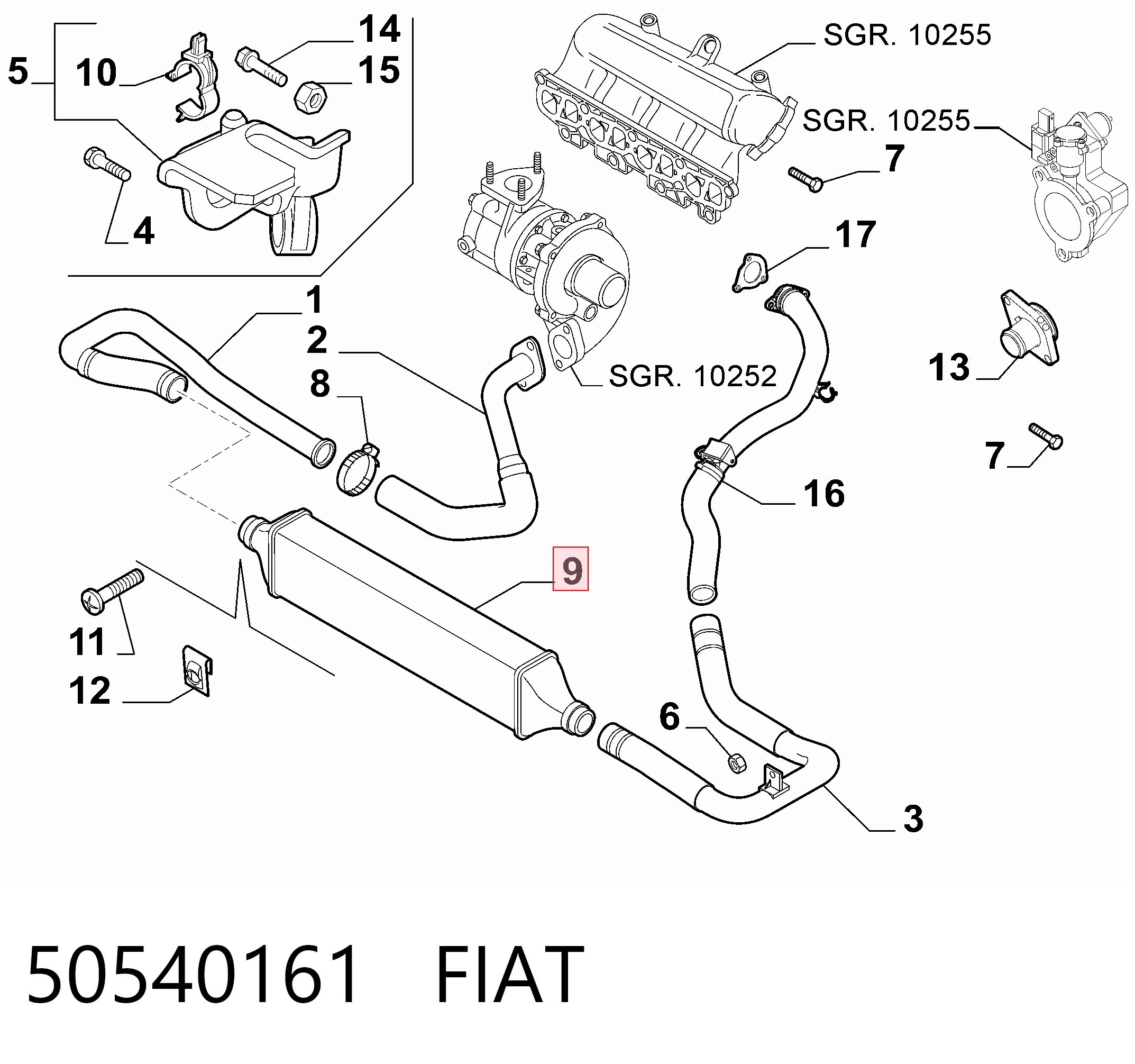 50540161 Fiat/Alfa/Lancia