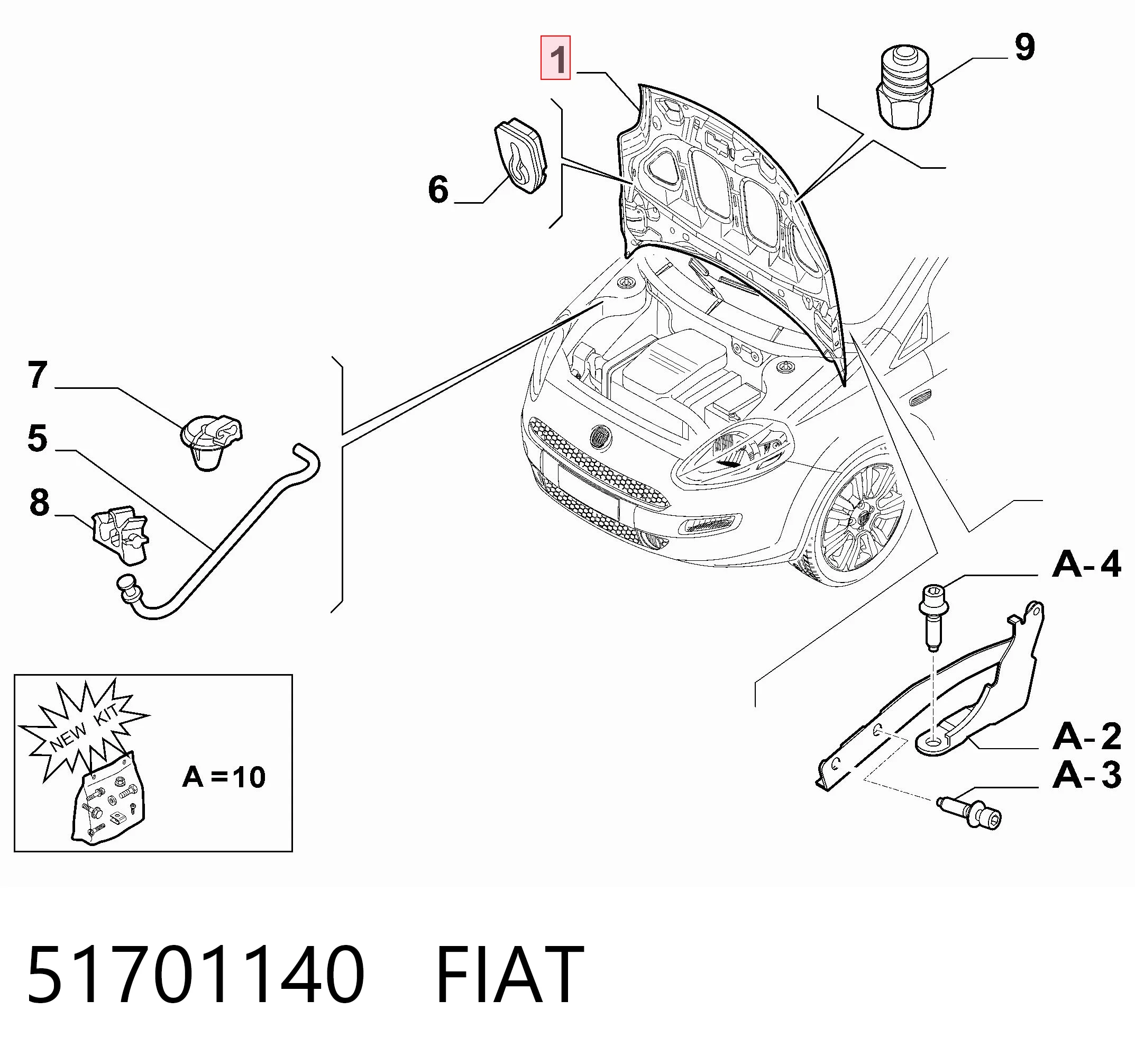 Fiat Punto Motor kaputu