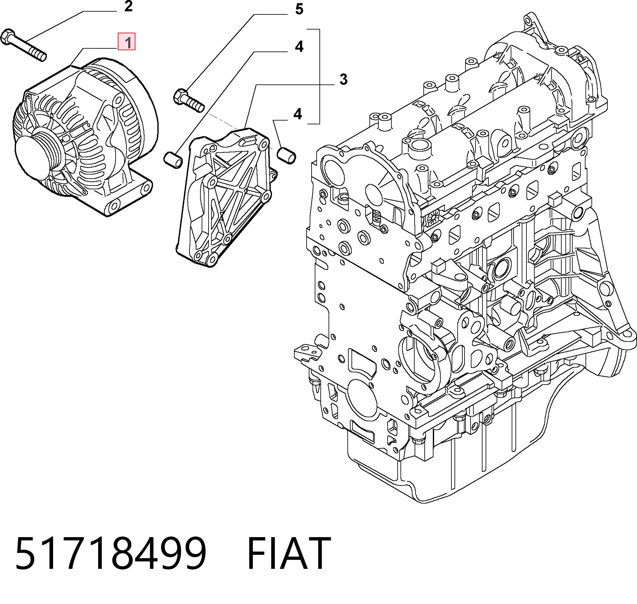Fiat Albea Alternatör