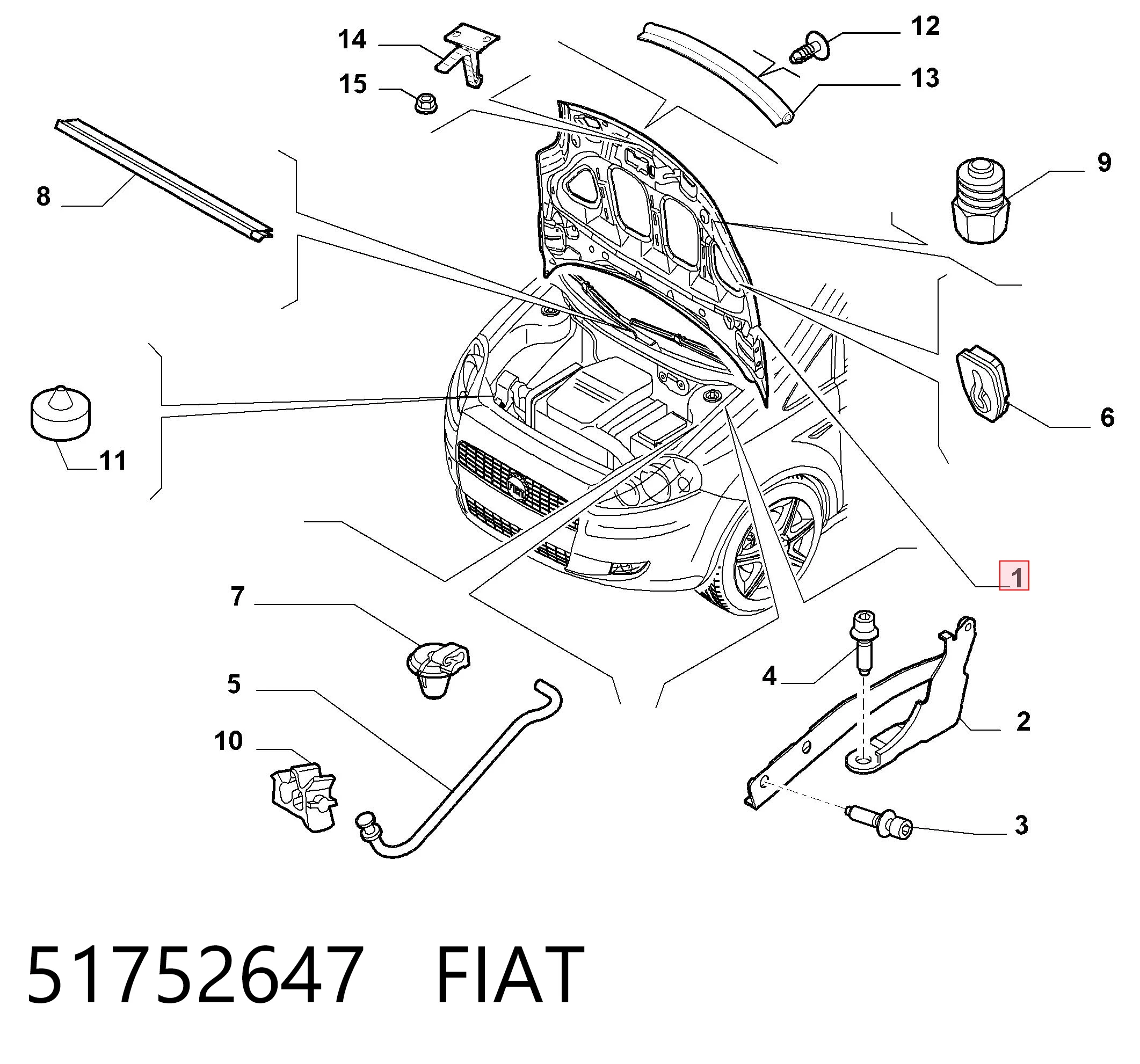 Fiat Linea  Kaput fiyatları