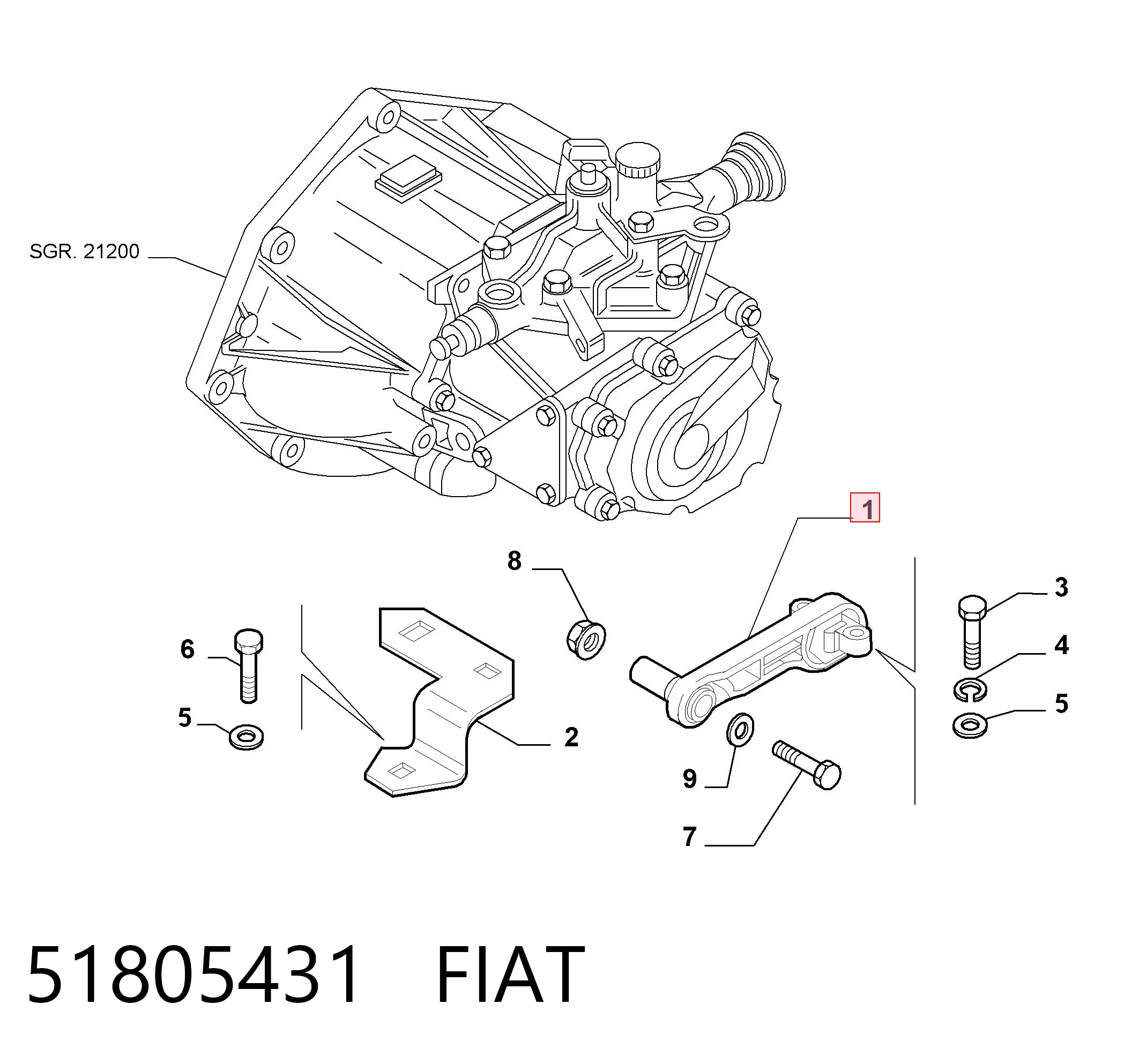 Fiat Linea  Sol Motor Kulağı Türkiye fiyatı
