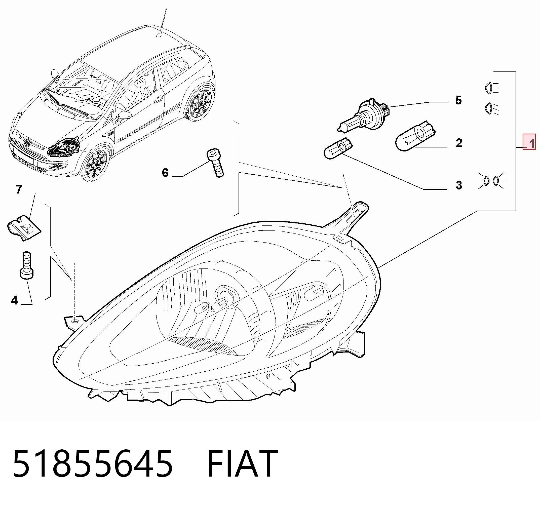 51855645 Fiat/Alfa/Lancia
