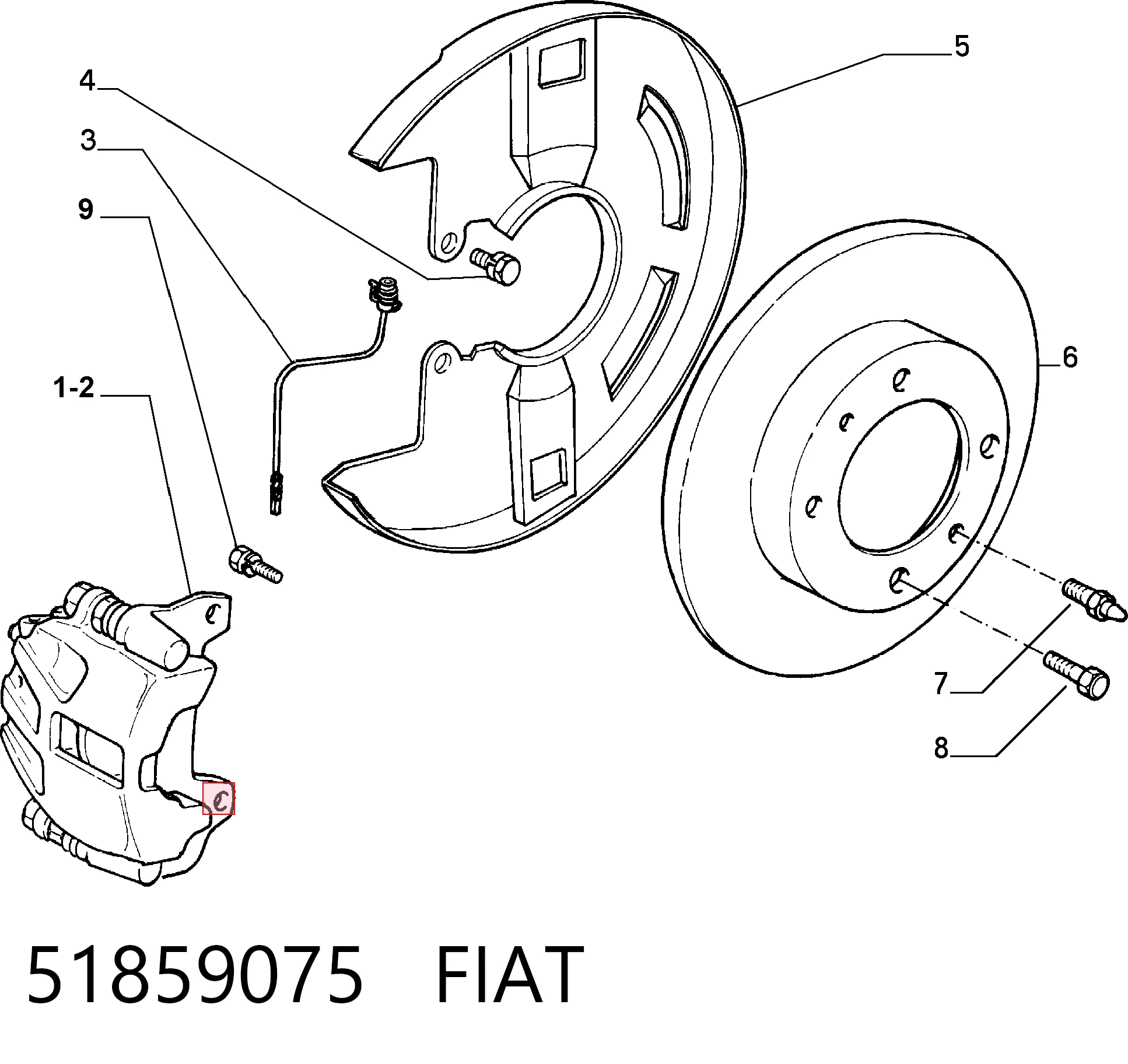 Fiat Tipo  Fren diski takimi