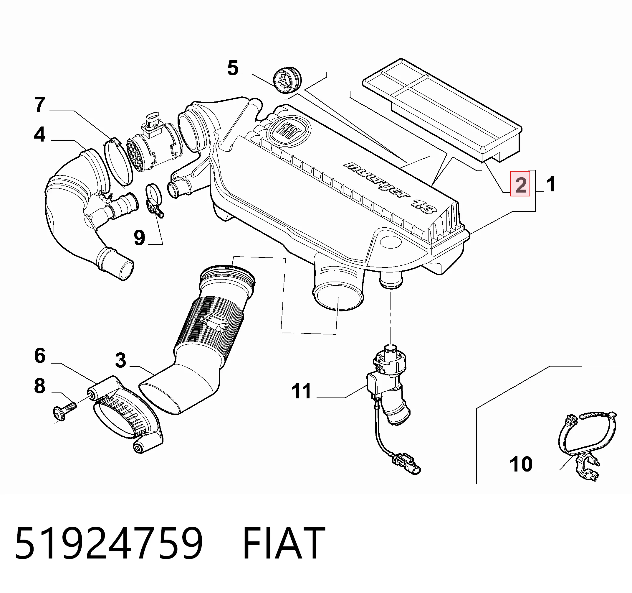 51924759 Fiat/Alfa/Lancia