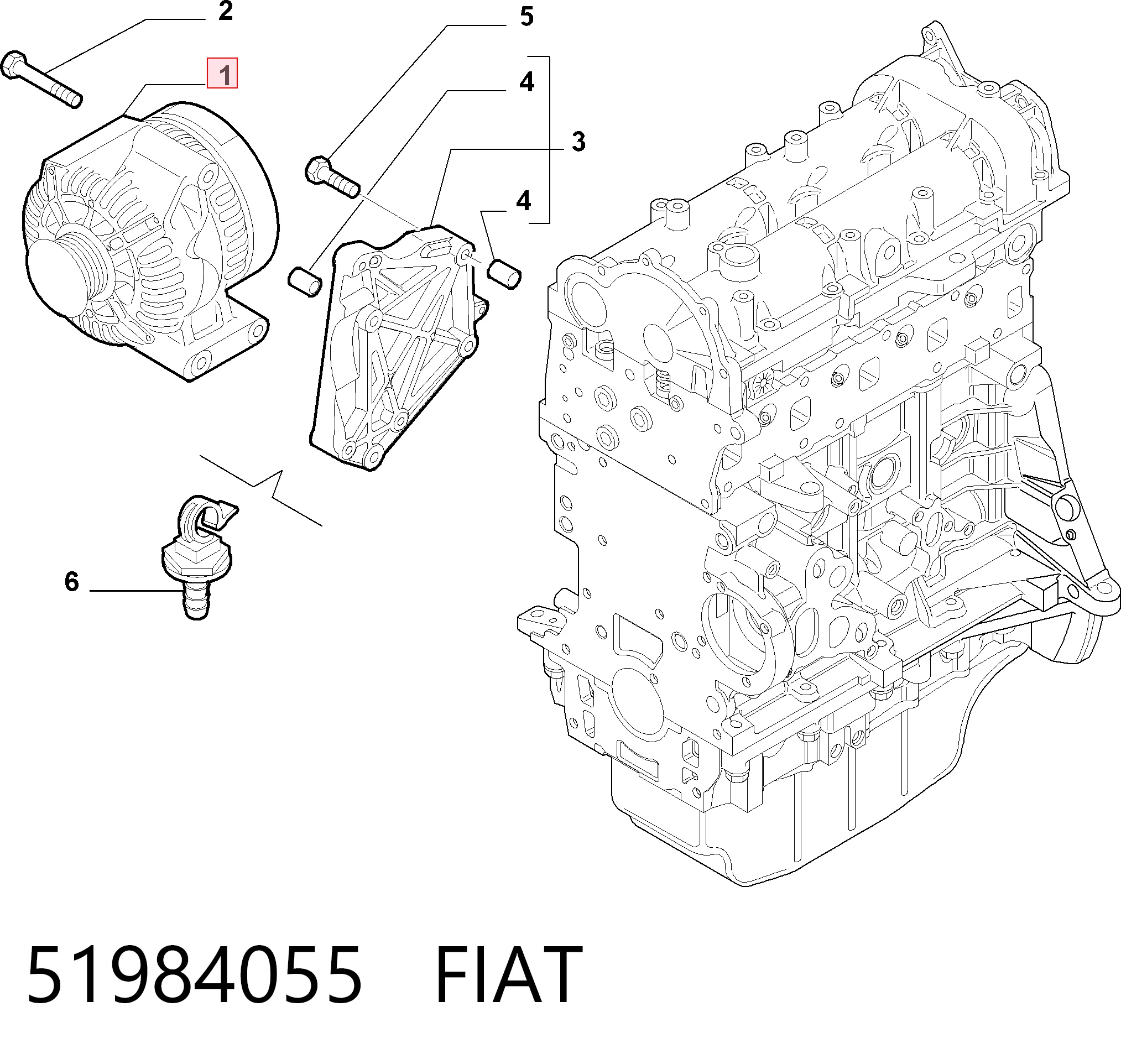Opel Corsa  Alternatör