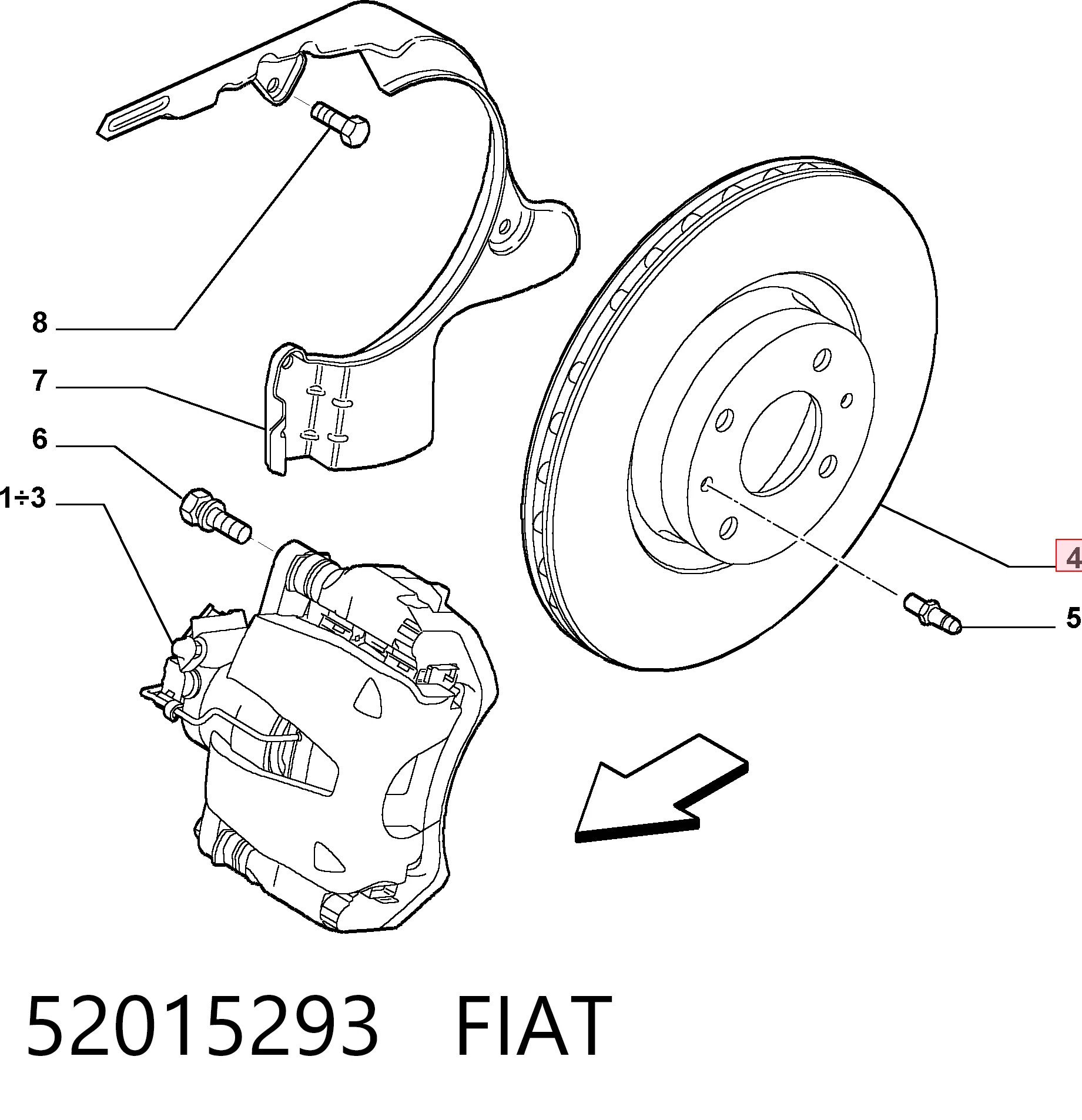 Fiat Linea  Fren diski takimi