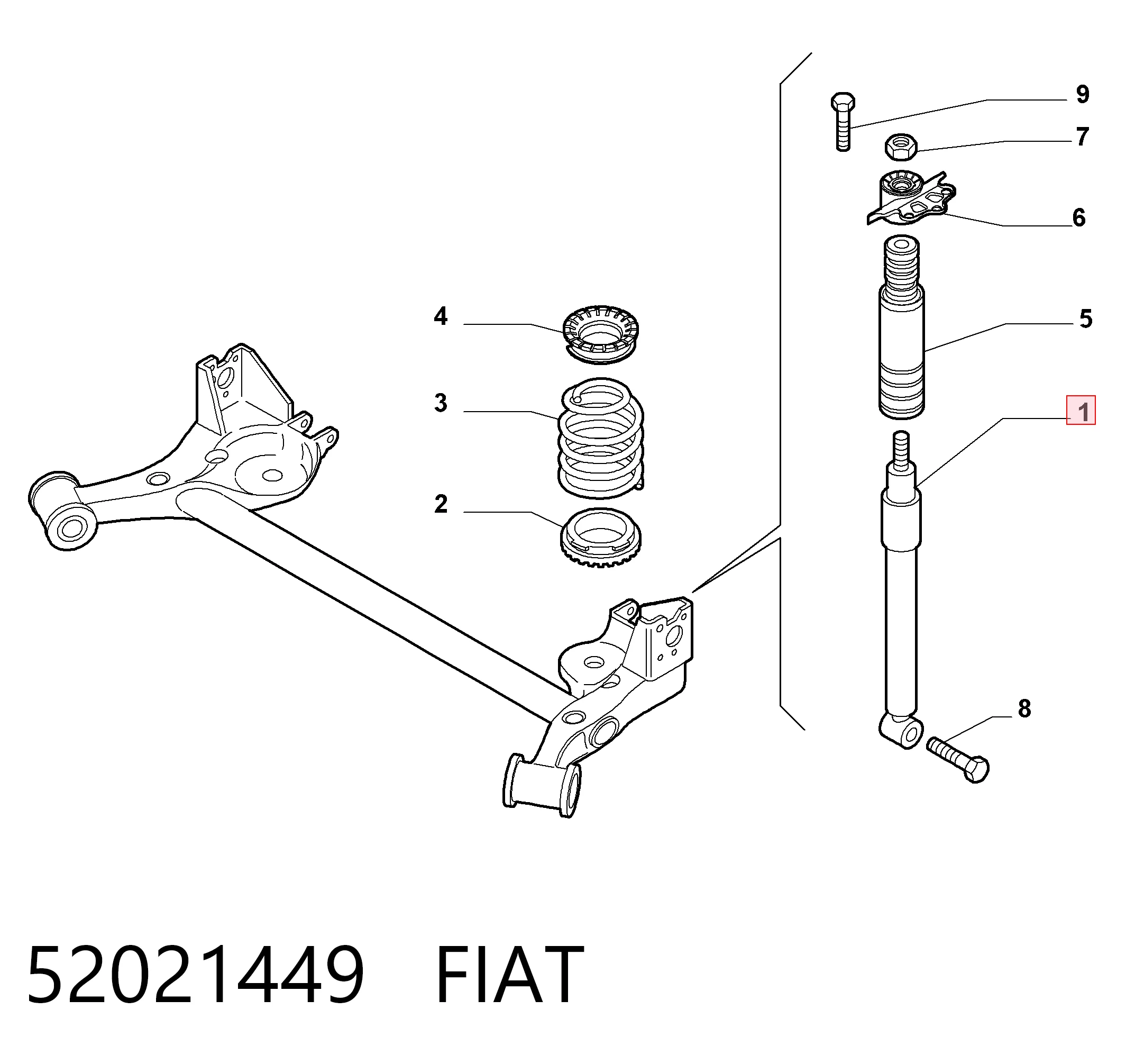 52021449 Fiat/Alfa/Lancia