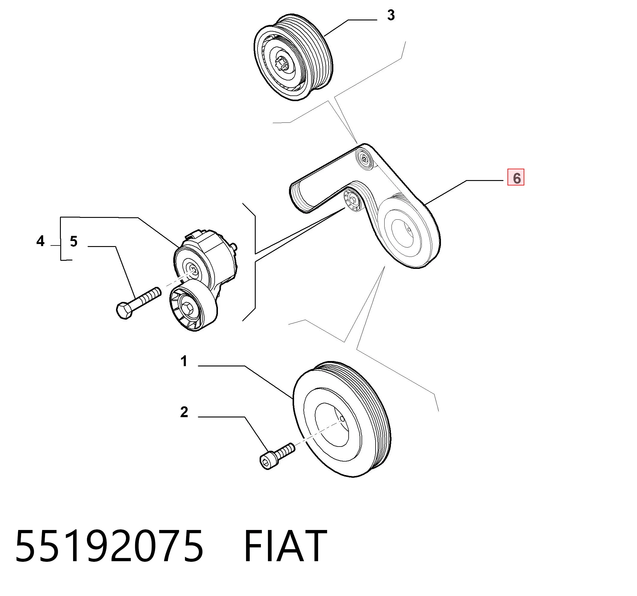 Peugeot 301  şarj dinamosu kayışı