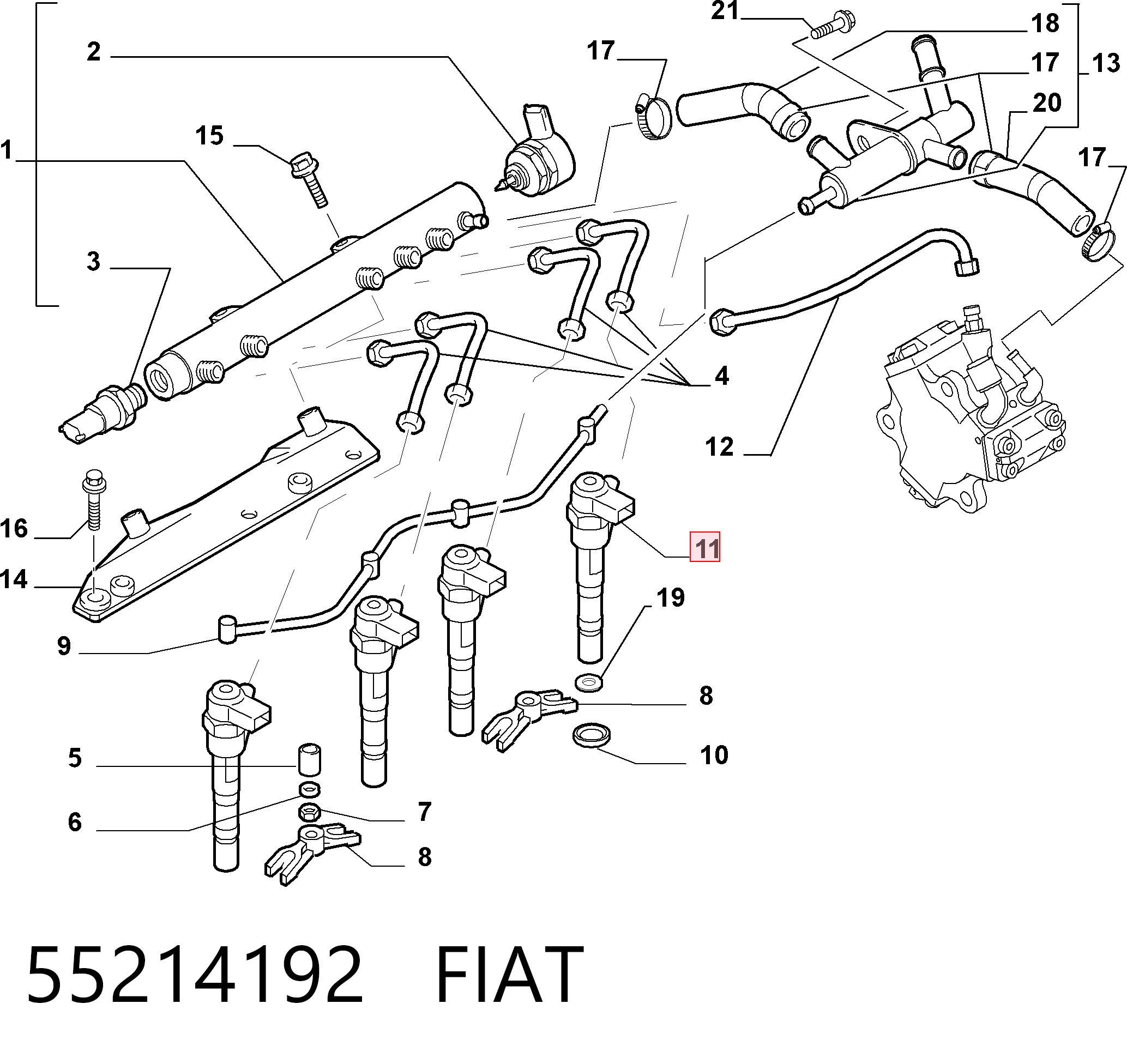 Fiat Doblo I Enjektör Türkiye fiyatı