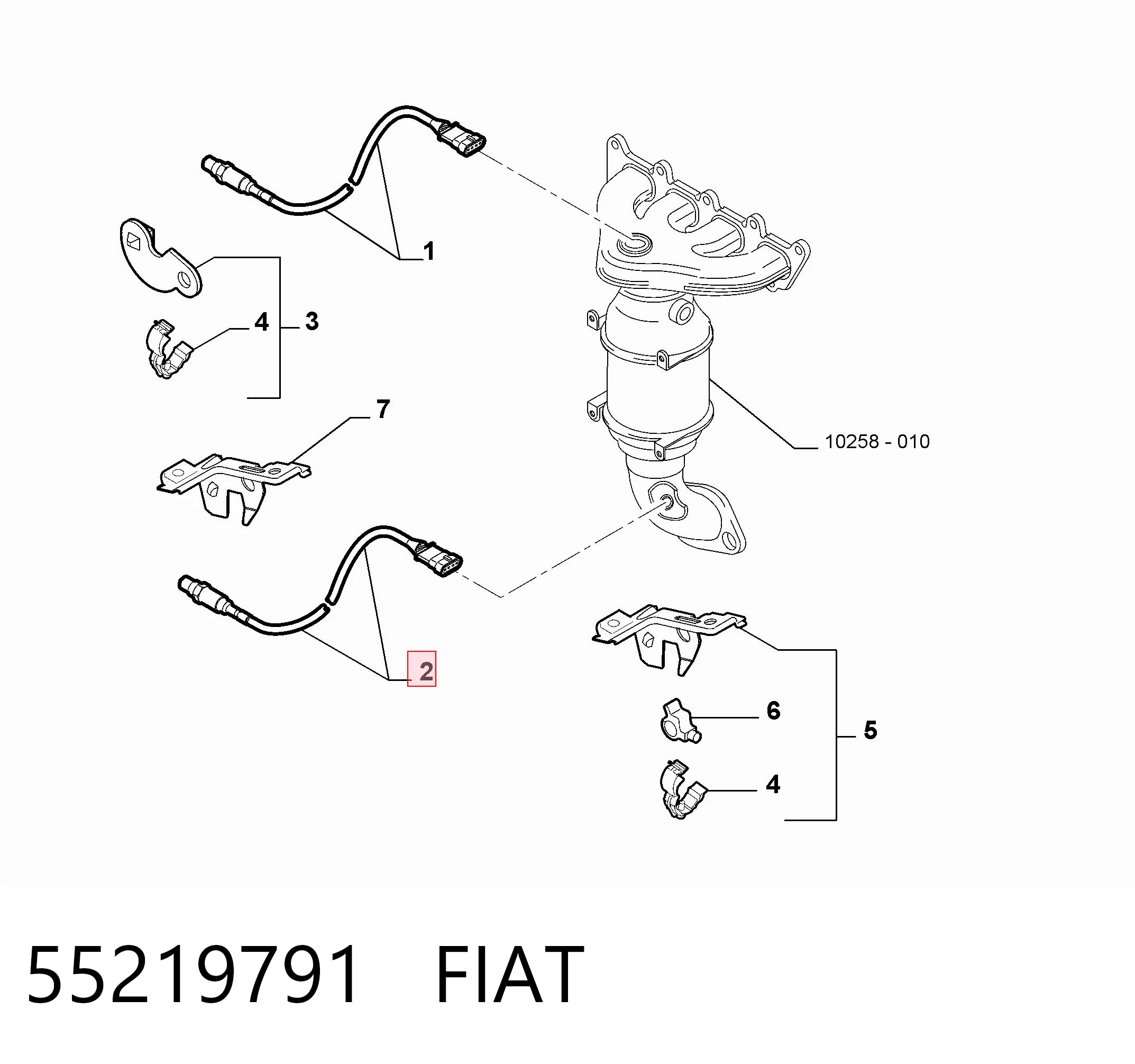 Fiat Punto  Lambda sensörü