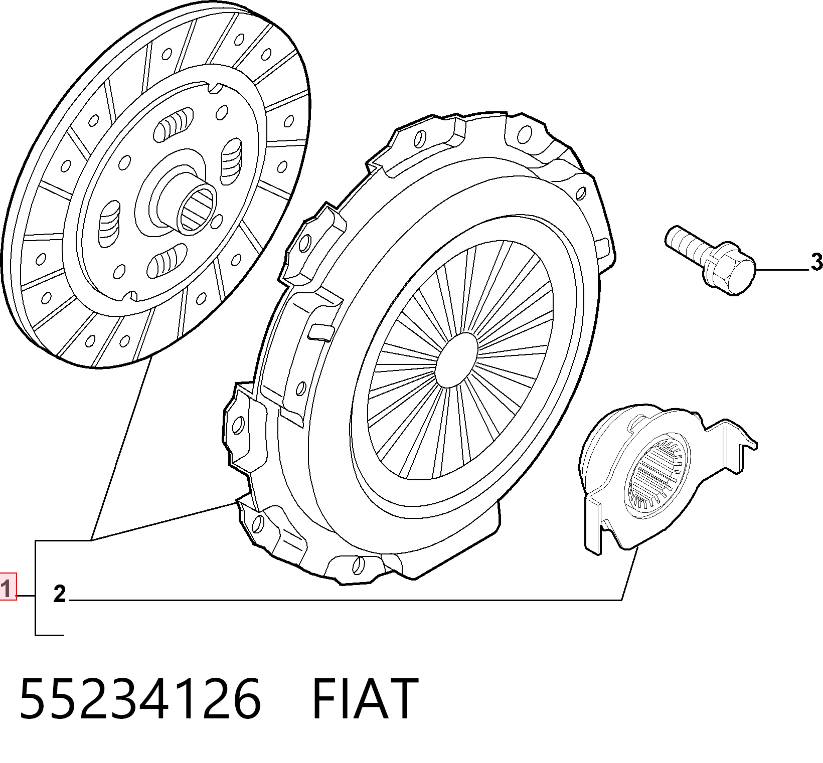 55234126 Fiat/Alfa/Lancia