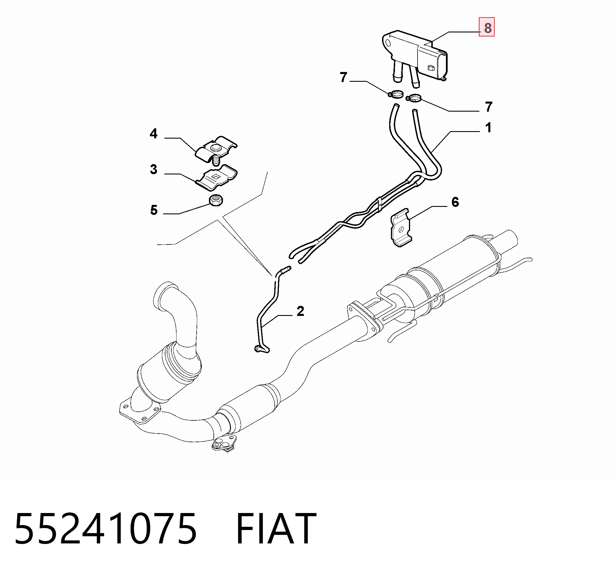 55241075 Fiat/Alfa/Lancia