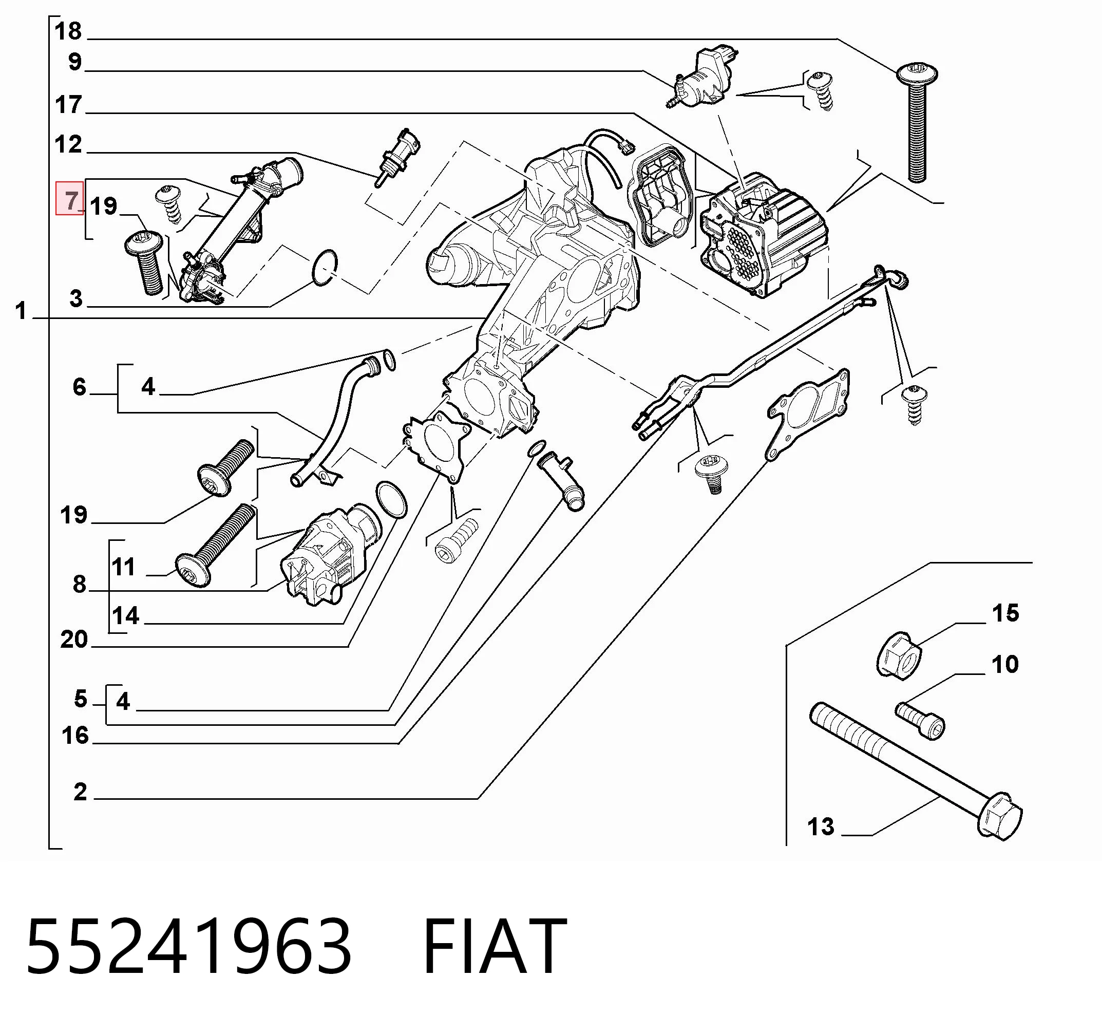 Linea  Termostat yuvası