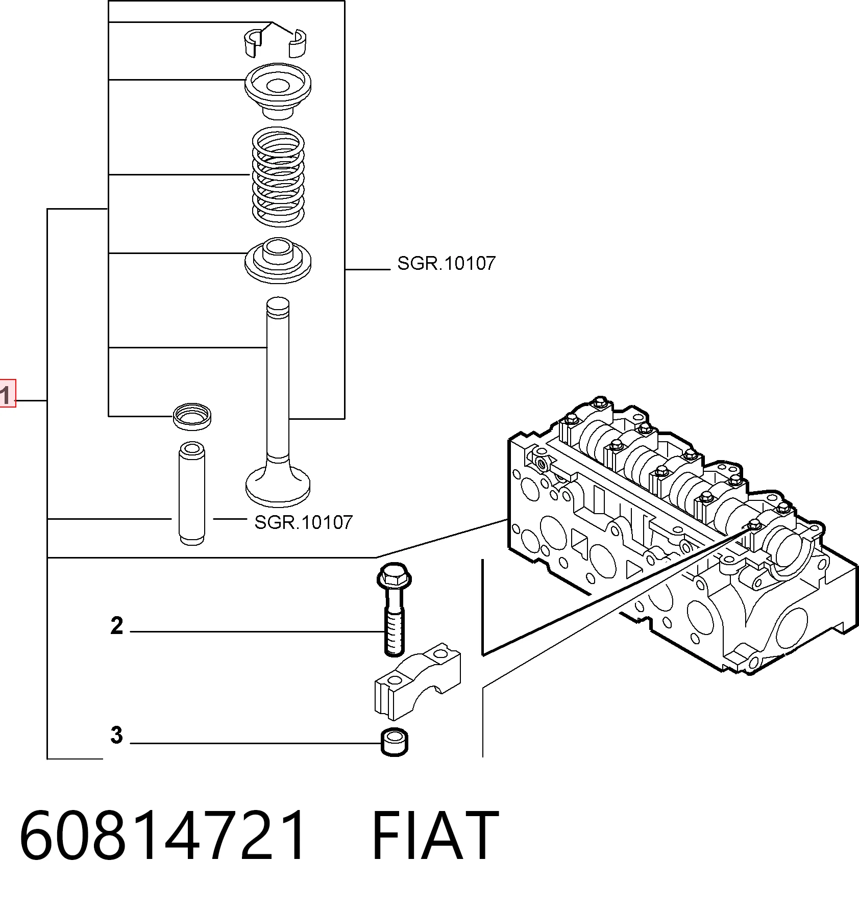 Fiat Marea  (1996 - 2007) Silindir kapağı satın al