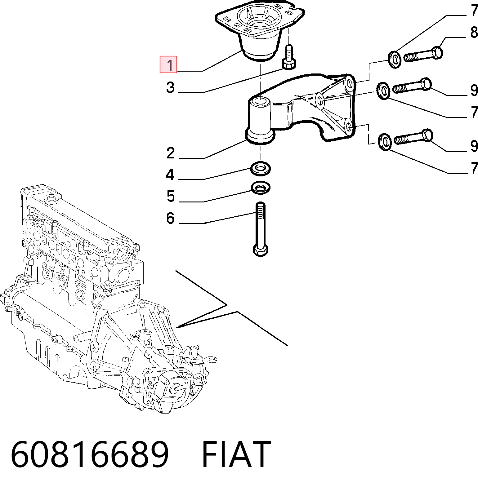 Fiat Marea  Ön motor takozu fiyatı