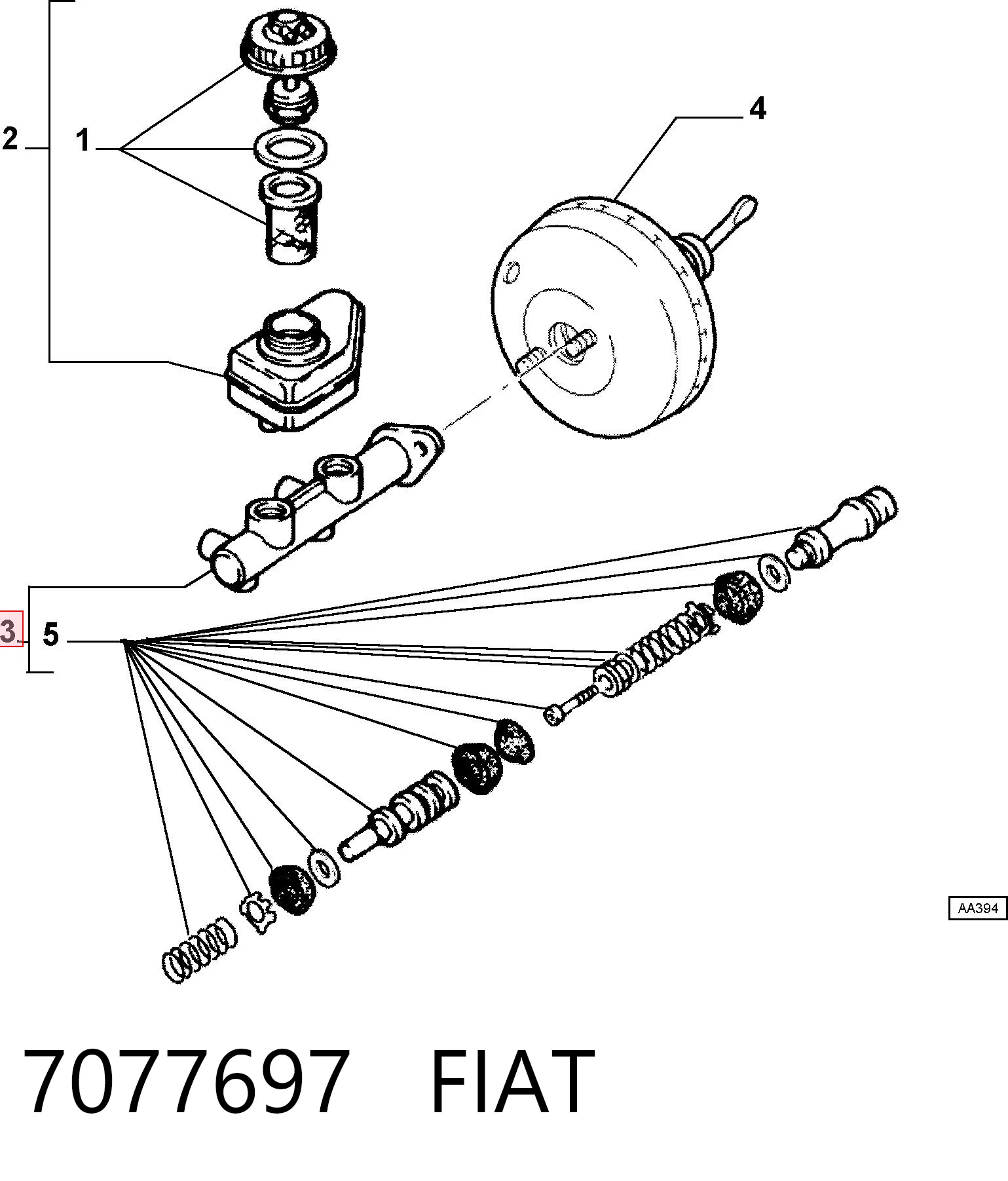 Fiat Albea  Ana fren merkezi