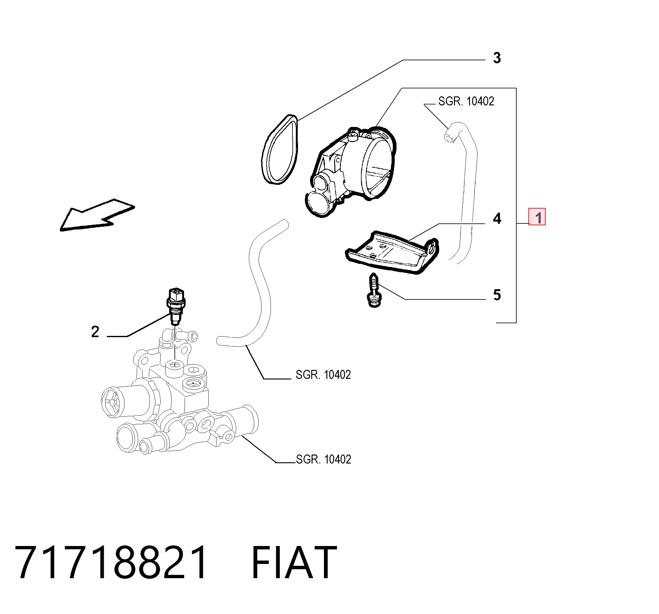 Fiat Marea  (1996 - 2007) Gaz kelebeği komple fiyatları
