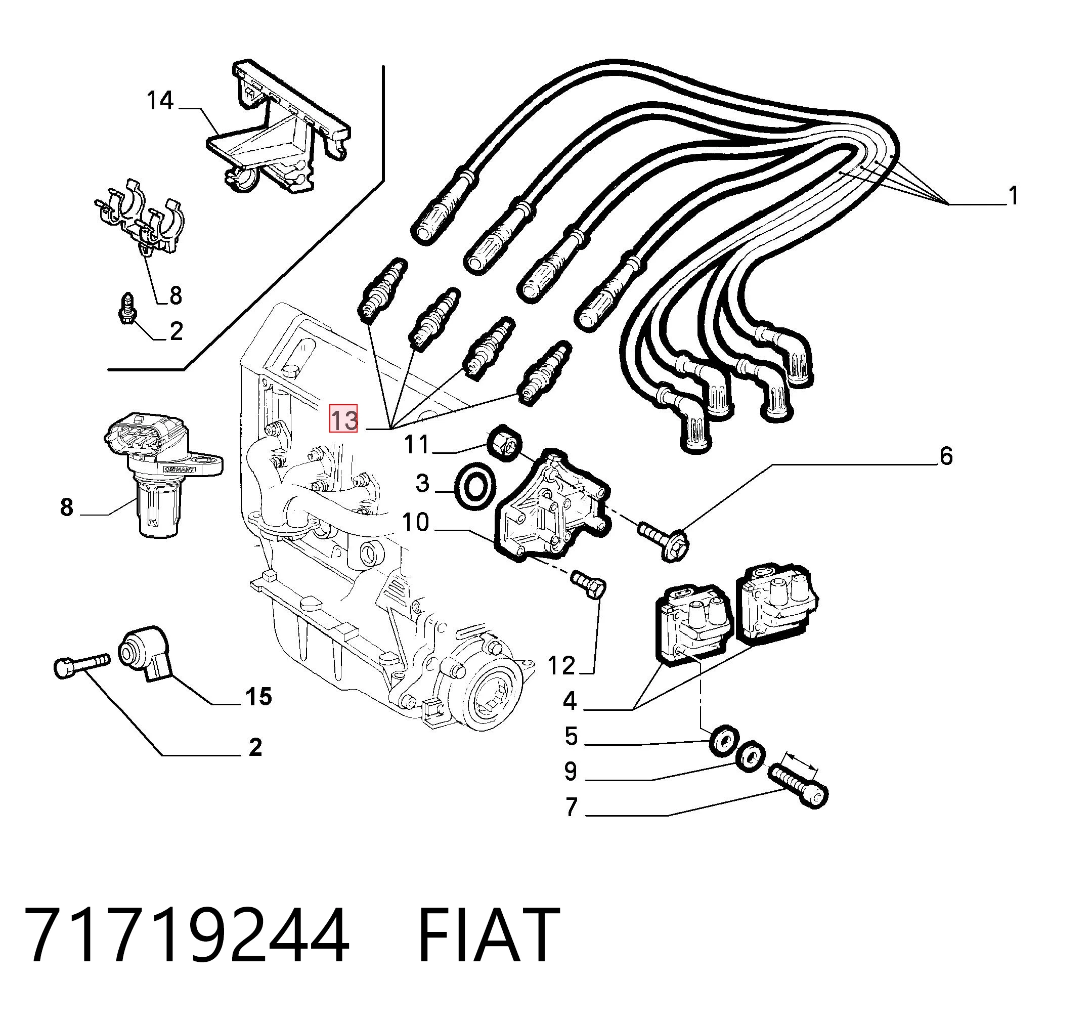 71719244 Fiat/Alfa/Lancia