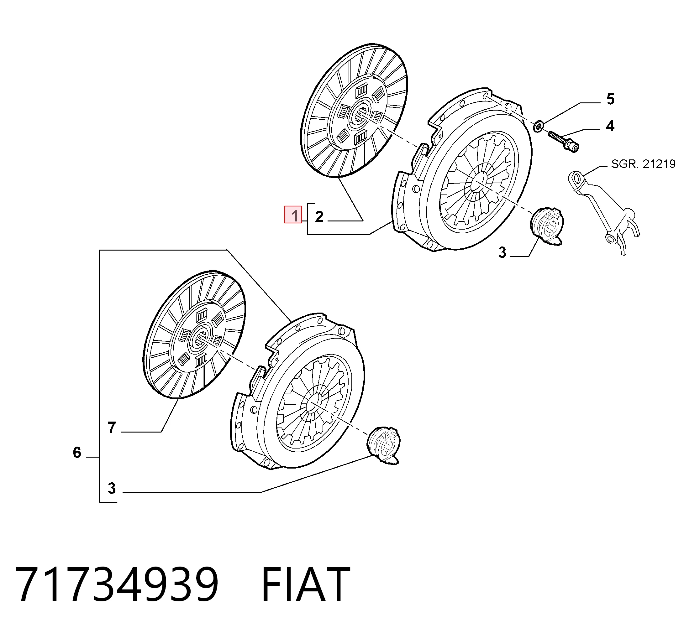 71734939 Fiat/Alfa/Lancia