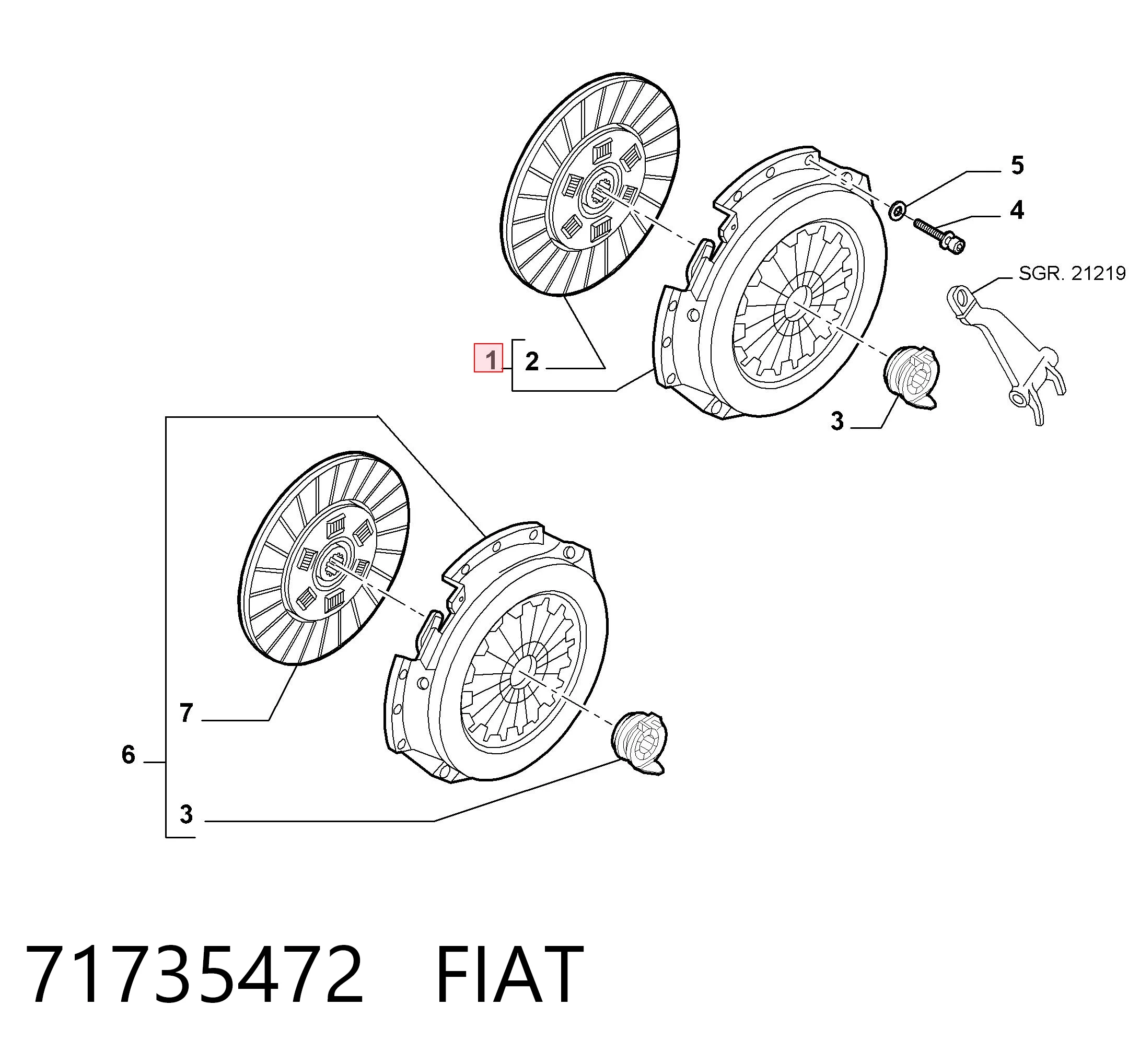 71735472 Fiat/Alfa/Lancia
