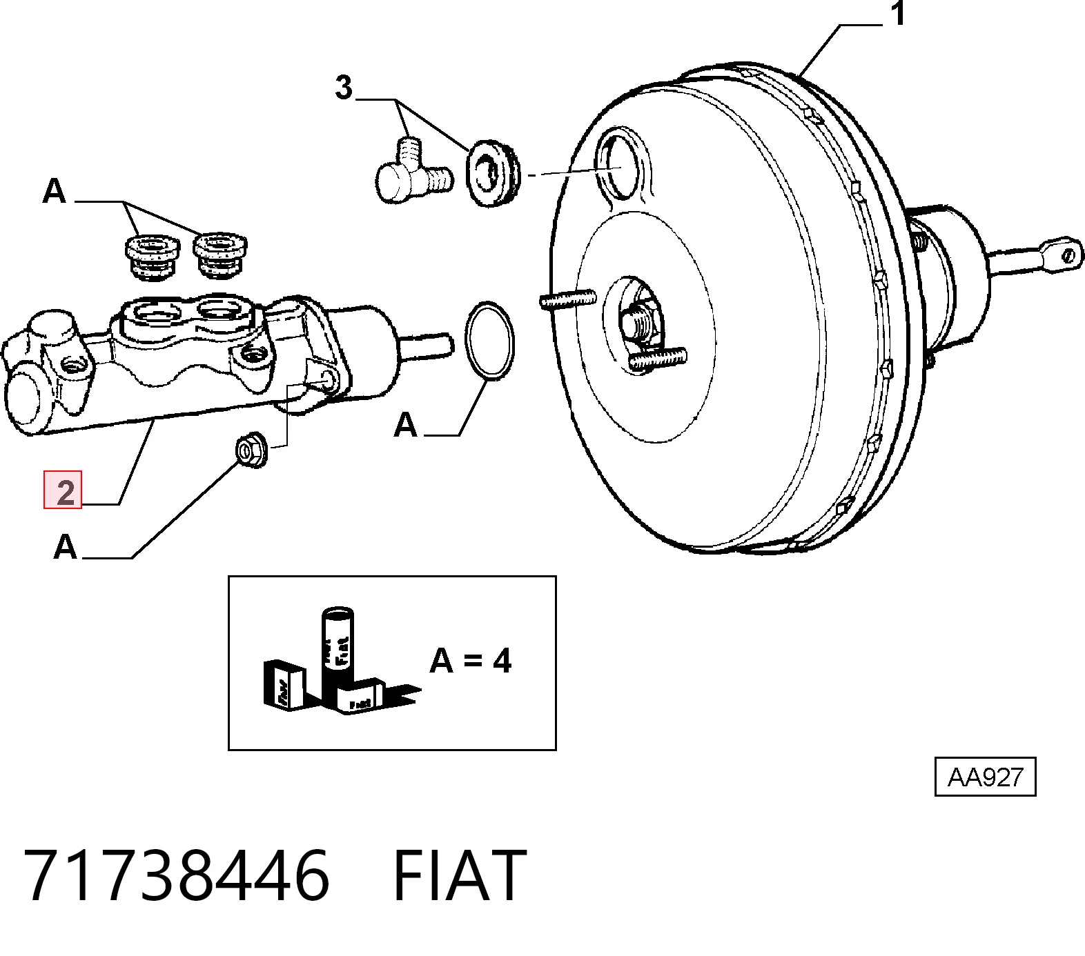 Fiat Palio  (1996 - 2026) Ana fren silindiri fiyatları