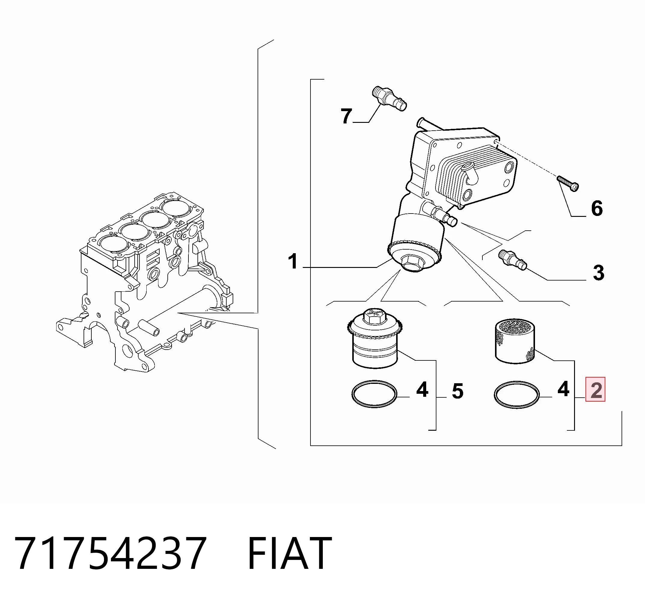 71754237 Fiat/Alfa/Lancia