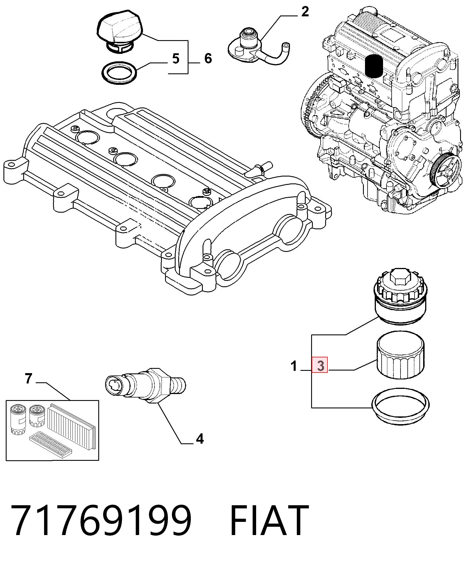 71769199 Fiat/Alfa/Lancia