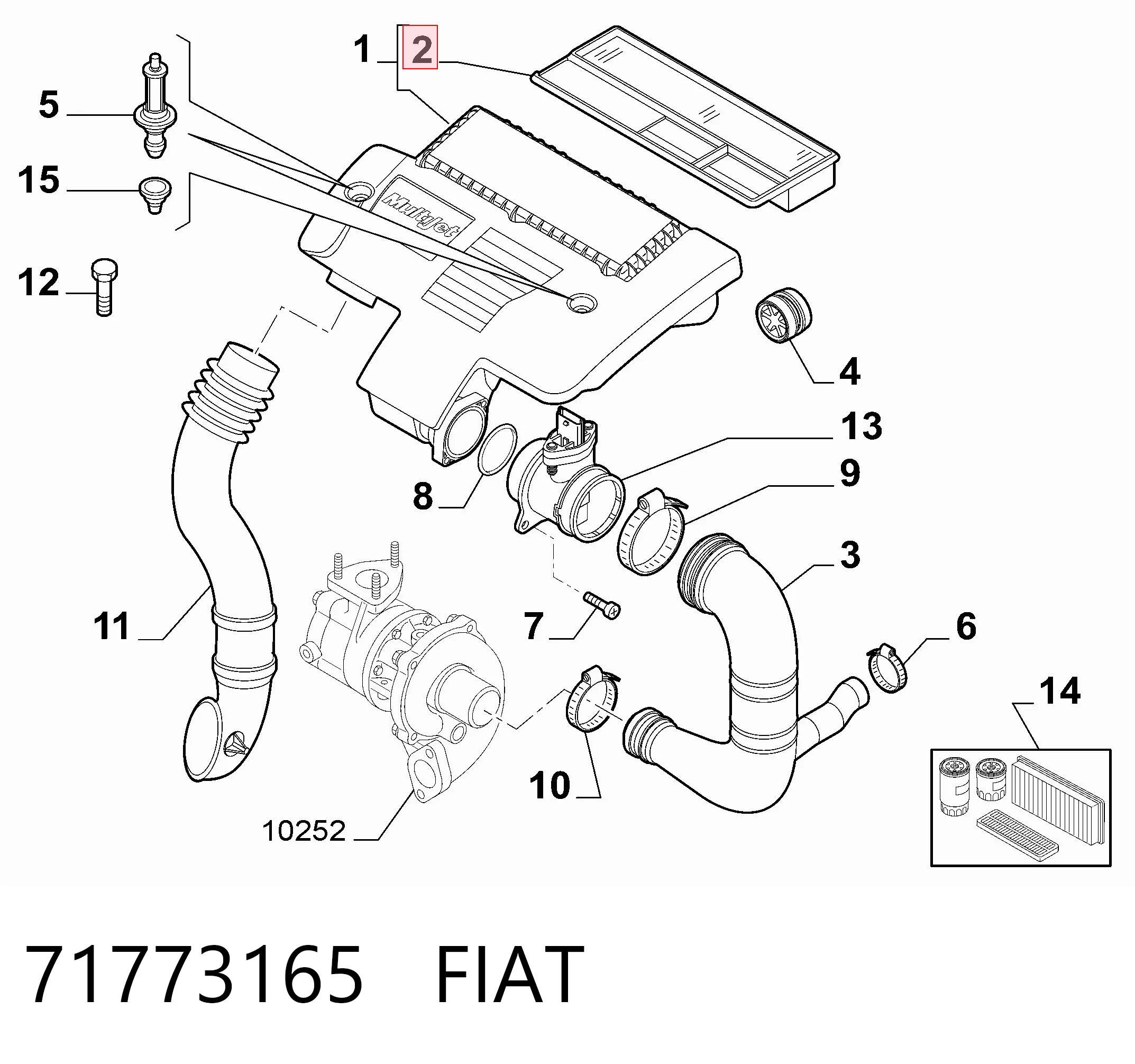 Palio hatchback (178BX) (1996 - 2026) Hava filtresi